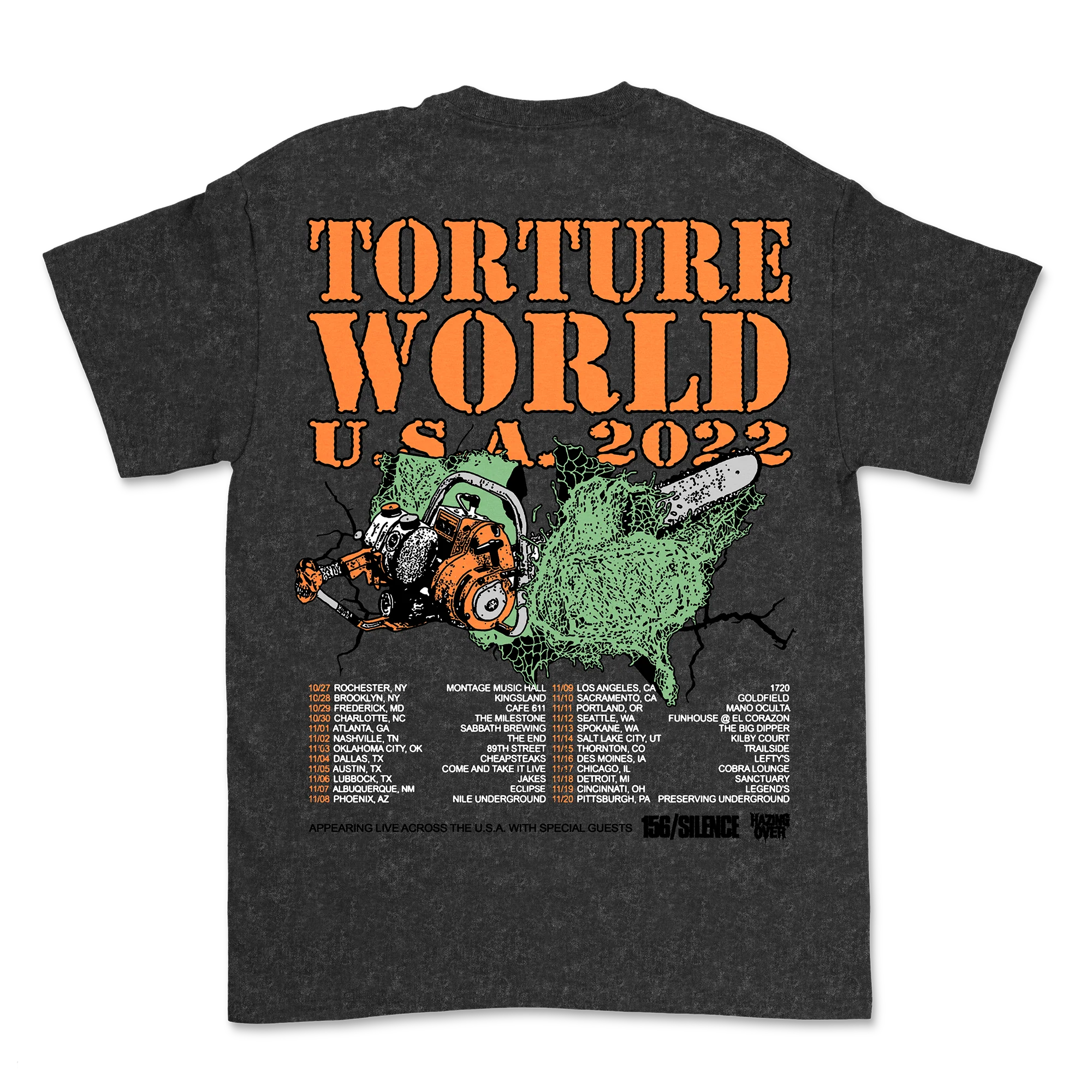 Great American Ghost - Torture World Tour Shirt - Image 3