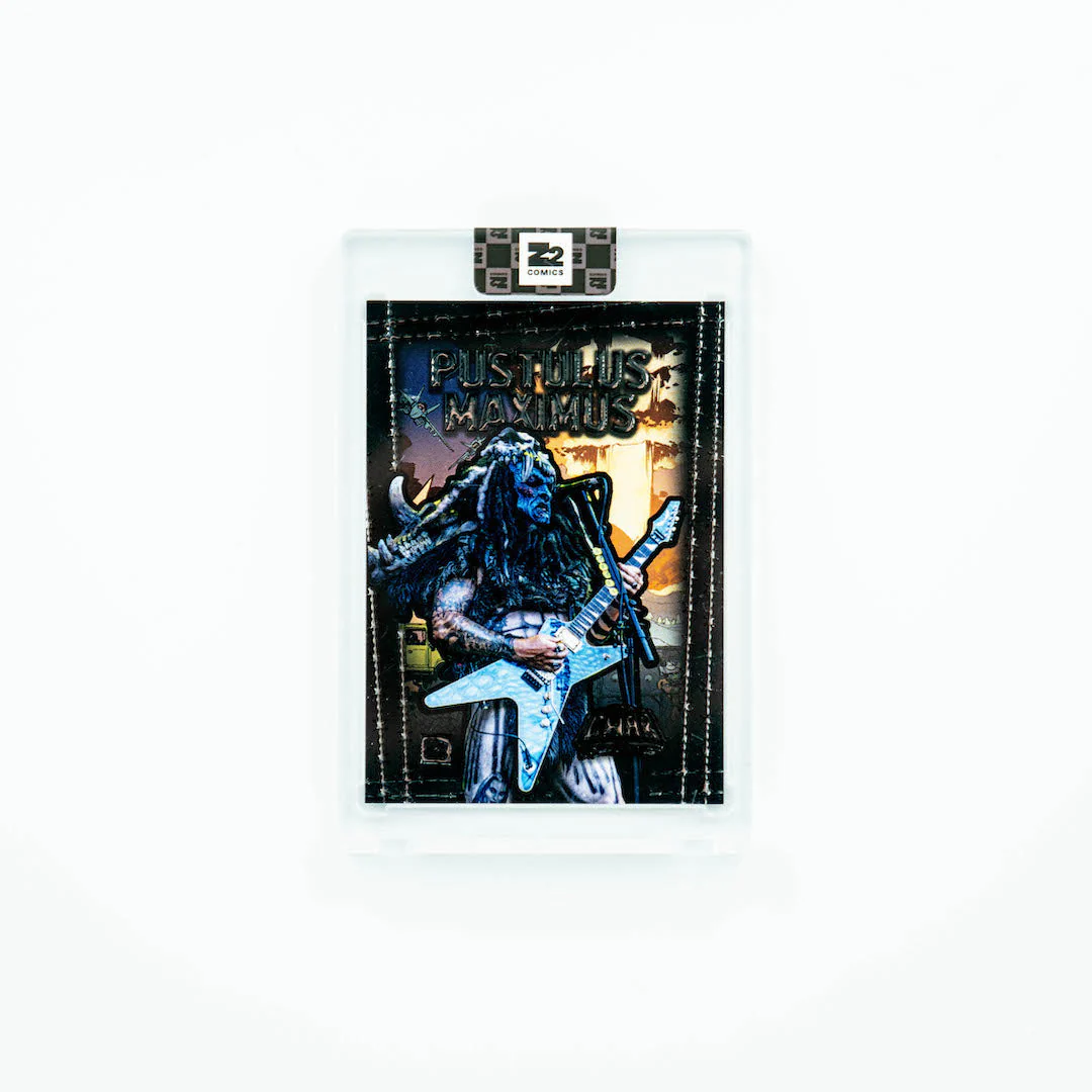 GWAR: Trading Card - PUSTULUS MAXIMUS - #'d to 99 - Image 3