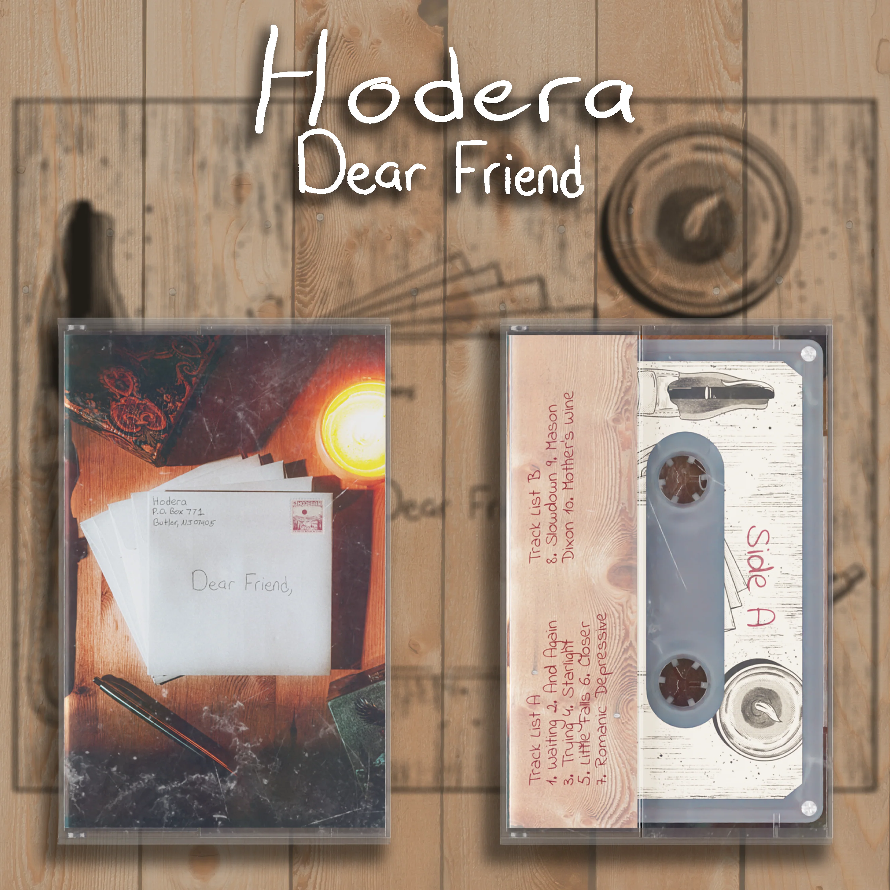 Hodera - "Dear Friend" Cassette - Image 2