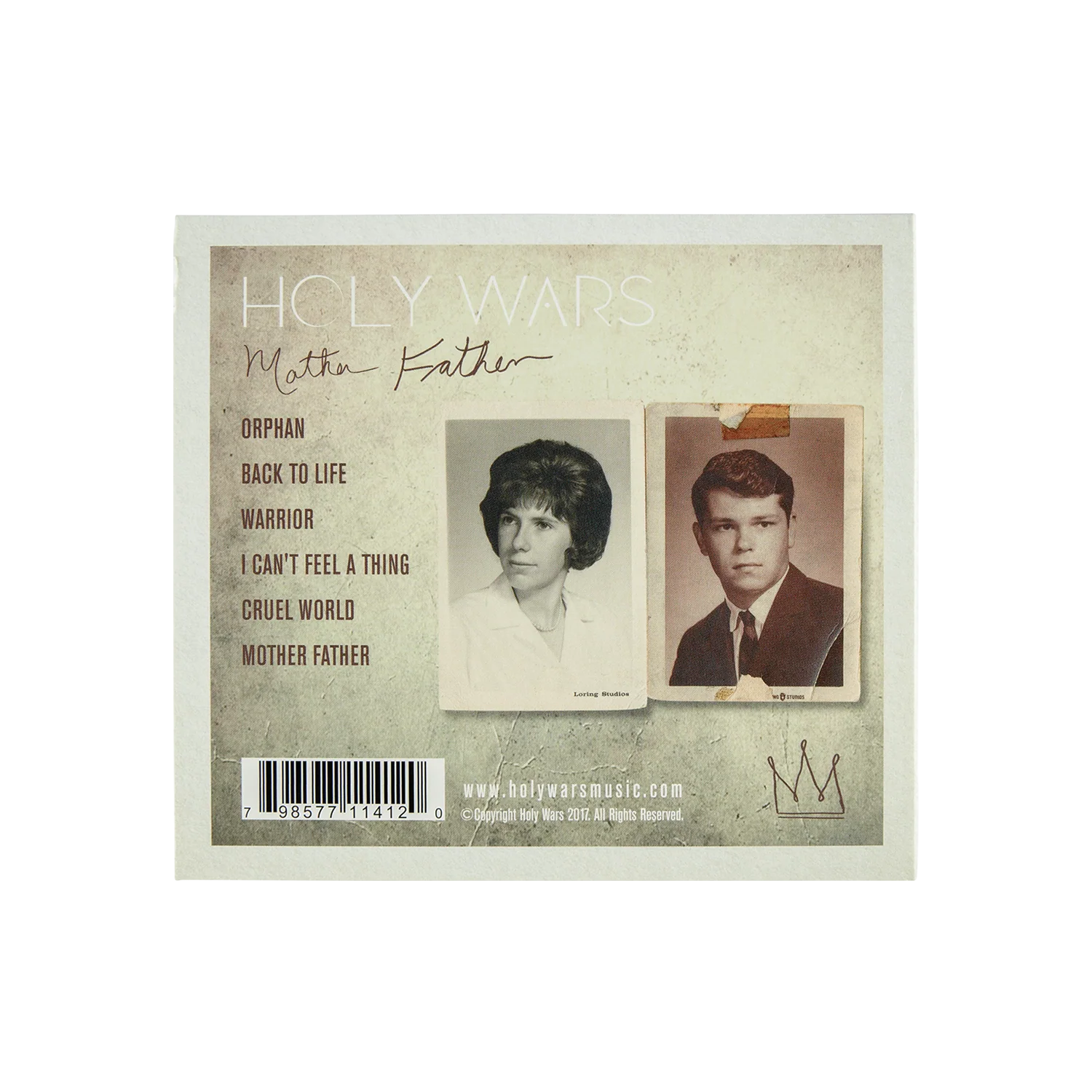 Holy Wars - "Mother Father" CD - Image 3