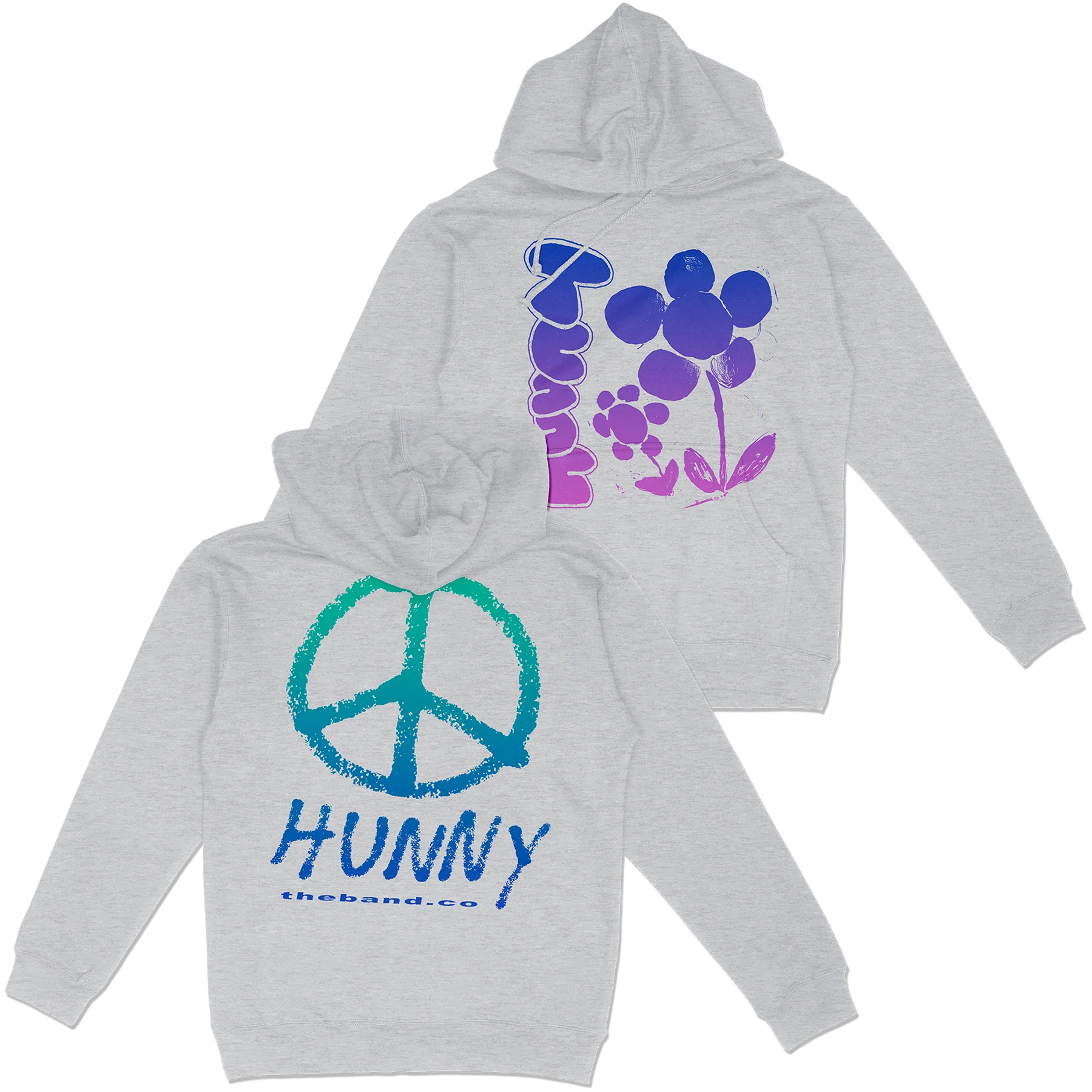 HUNNY - Flowers Hoodie - Image 3