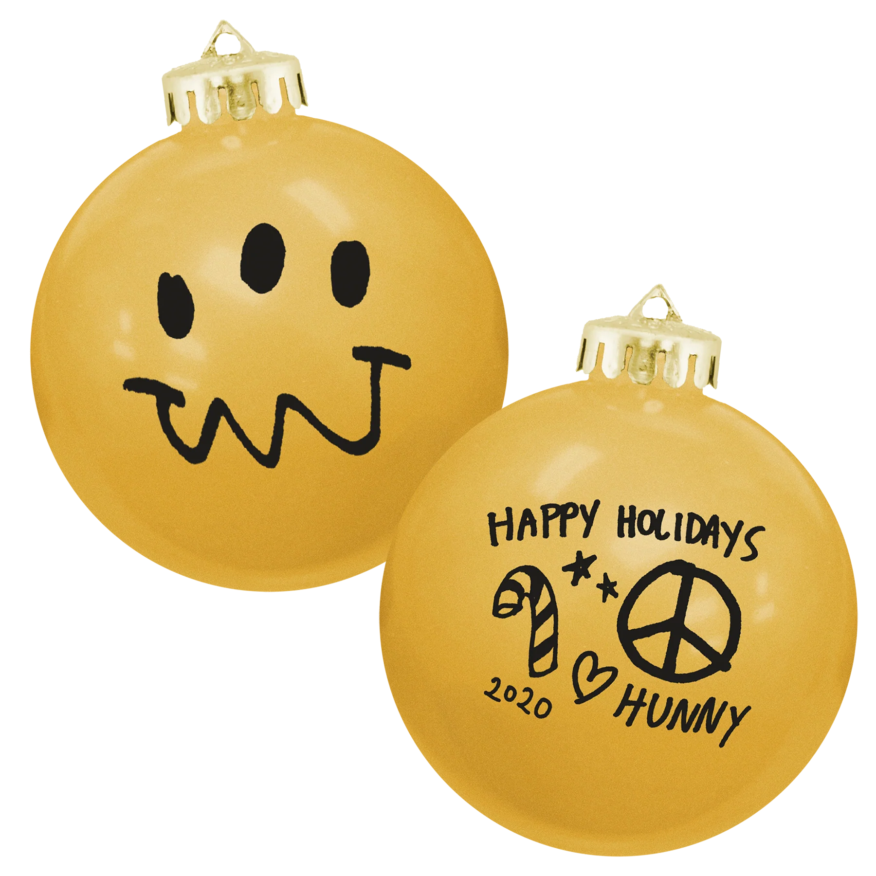 HUNNY - SUPER LIMITED FACE XMAS TREE ORNAMENT