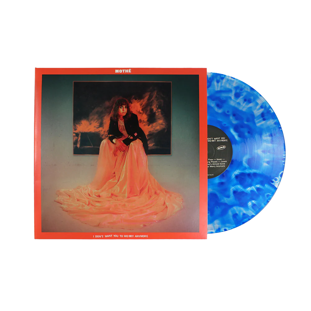 Mothé - I Don't Want You To Worry Anymore LP (Blue/Clear Swirl)