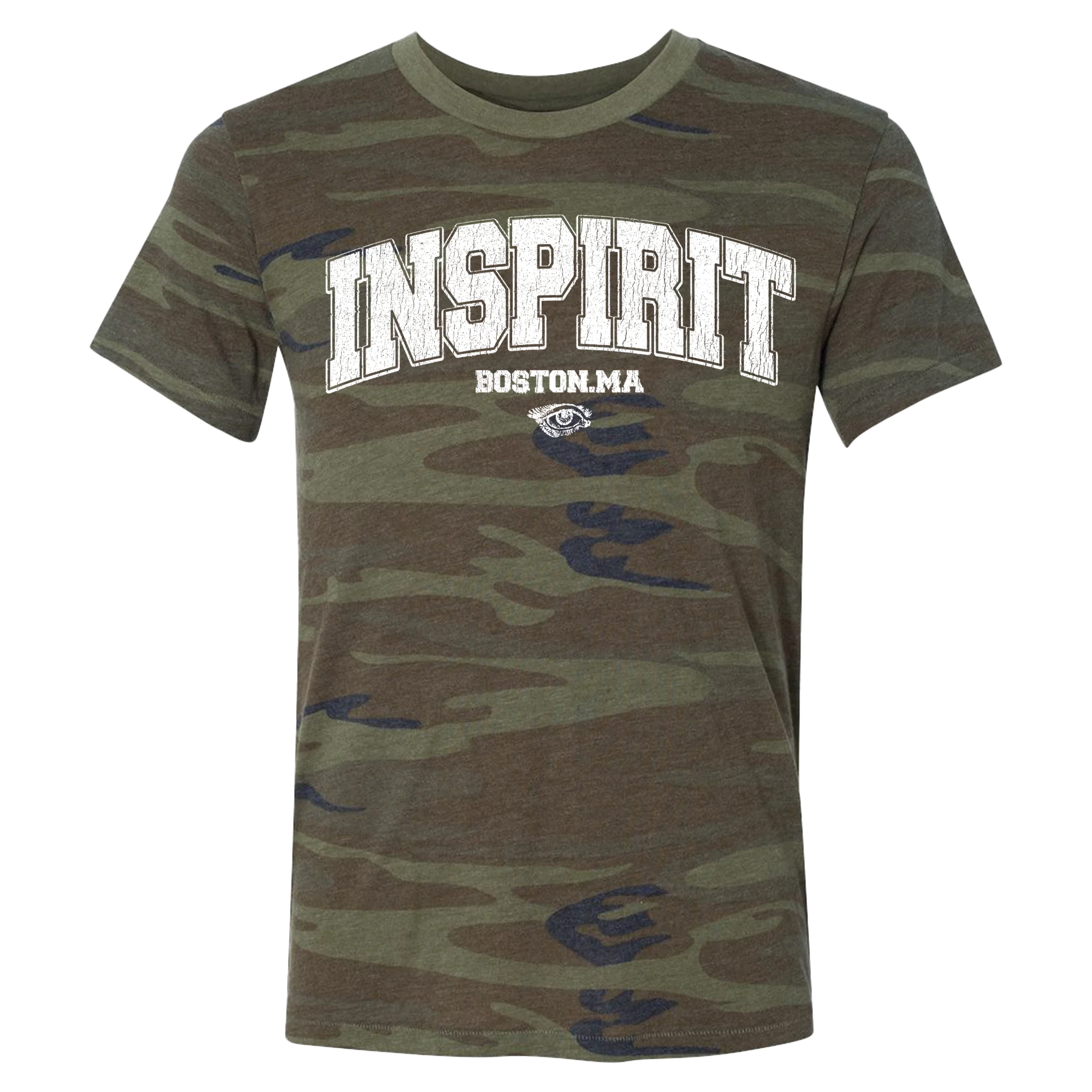 Inspirit - Camo Collegiate Tee