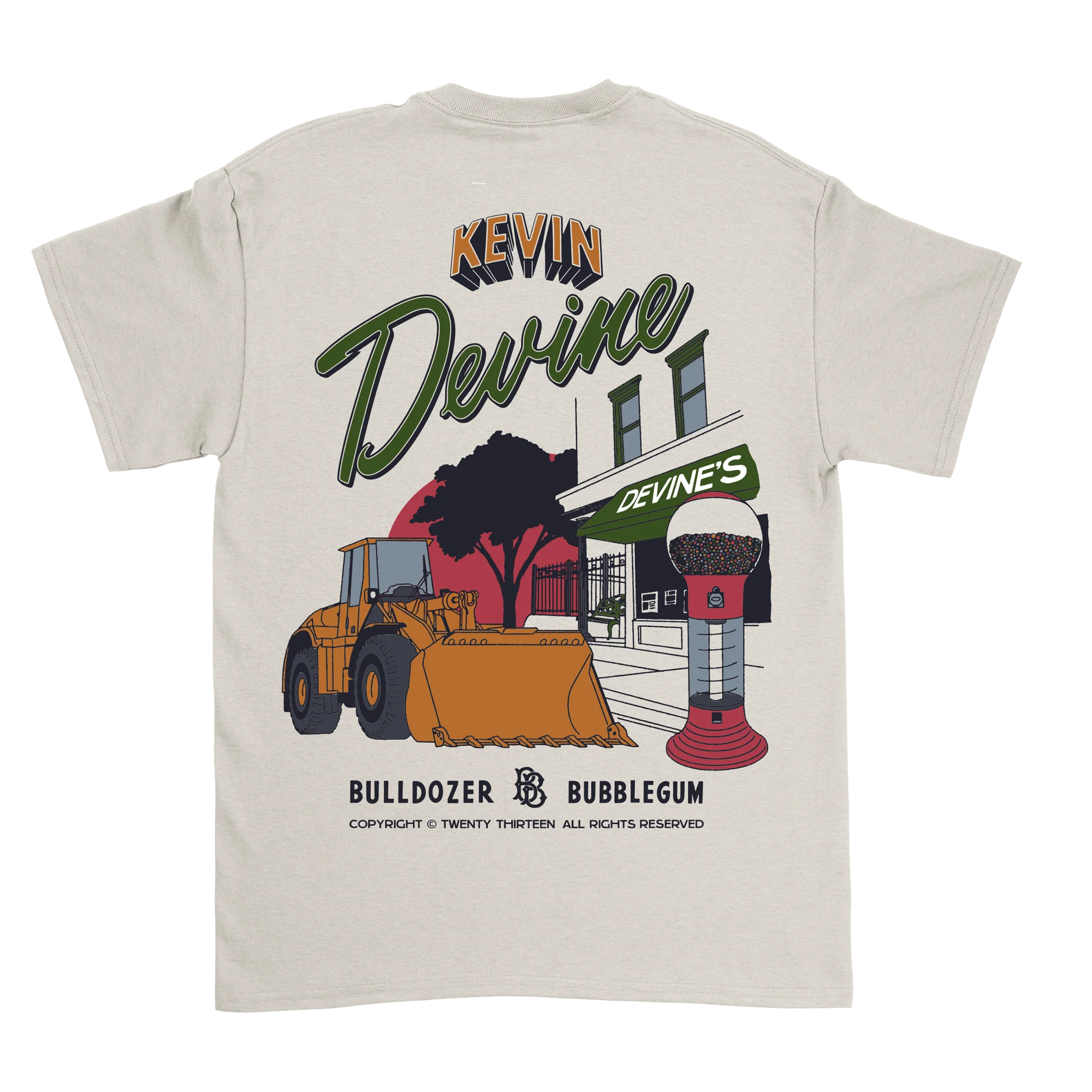 Kevin Devine - Bubbledozer T-Shirt - Image 3