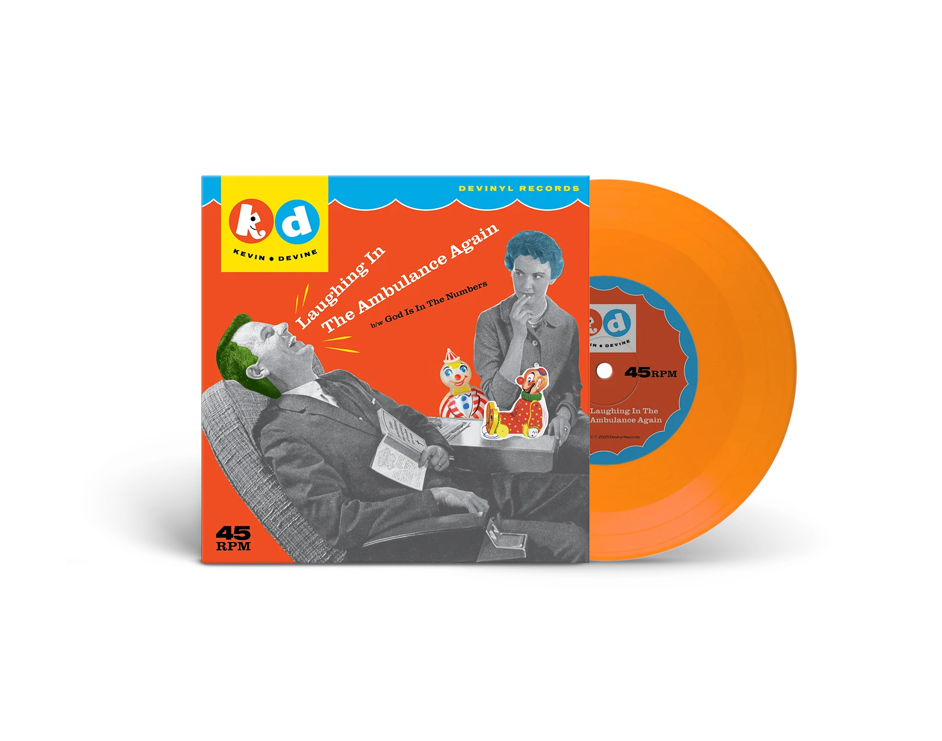 Kevin Devine - Laughing In The Ambulance Again / God Is In The Numbers