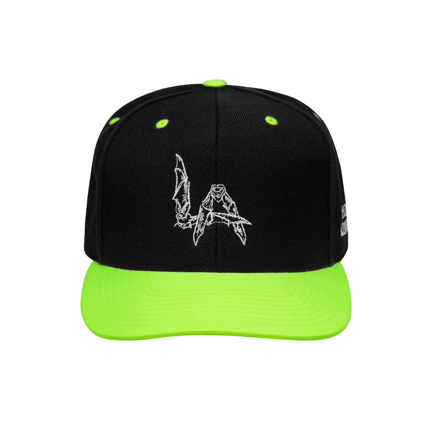 Lethal Amounts - LA Bat Snapback - White Embroidery - Image 3