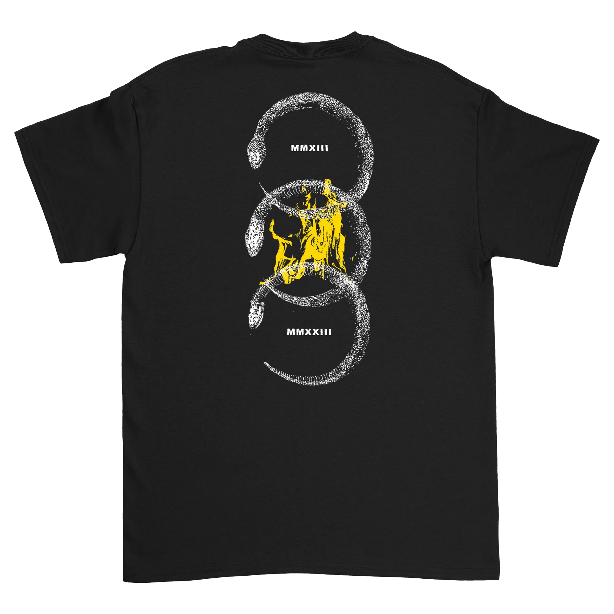 Like Moths To Flames - Serpent Herder T-Shirt - Image 3