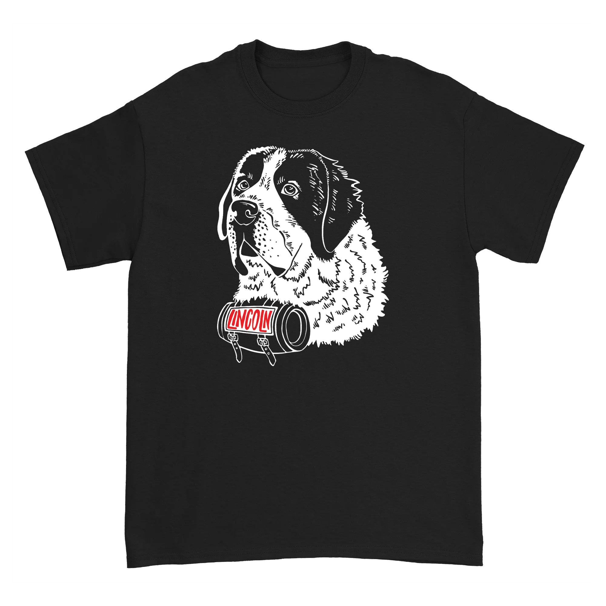 Lincoln - Saint Bernard T-Shirt