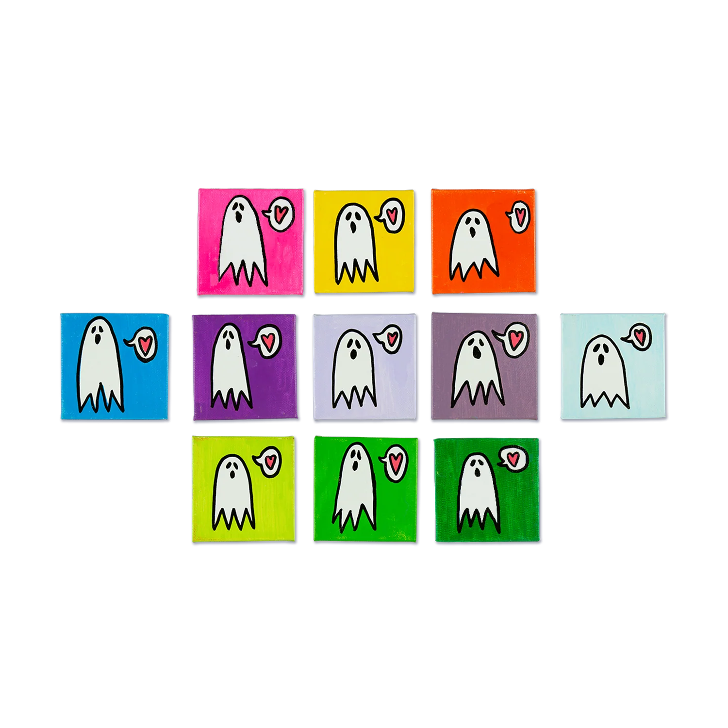 Kayleigh Goldsworthy - Little Ghost Paintings