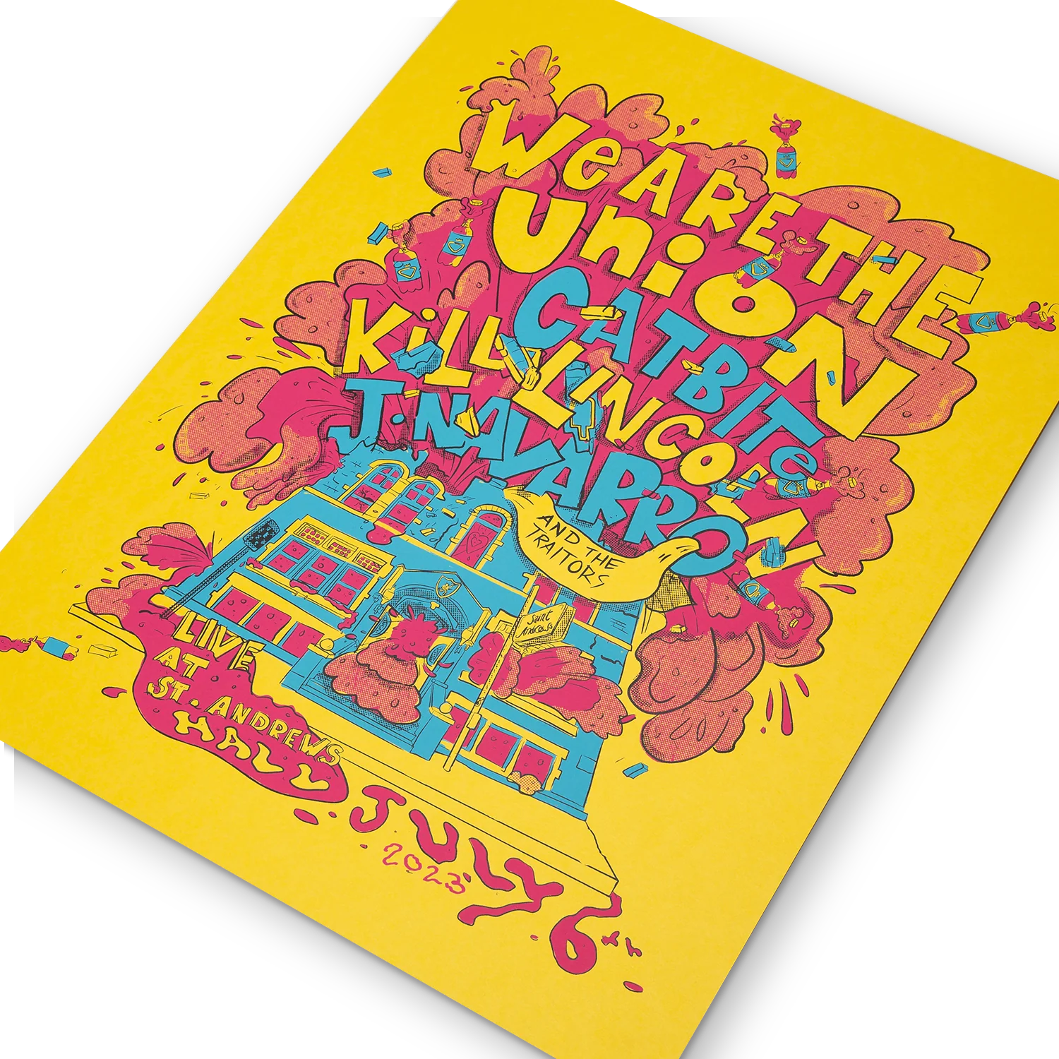 We Are The Union - Live at St. Andrews Hall Poster - Image 2