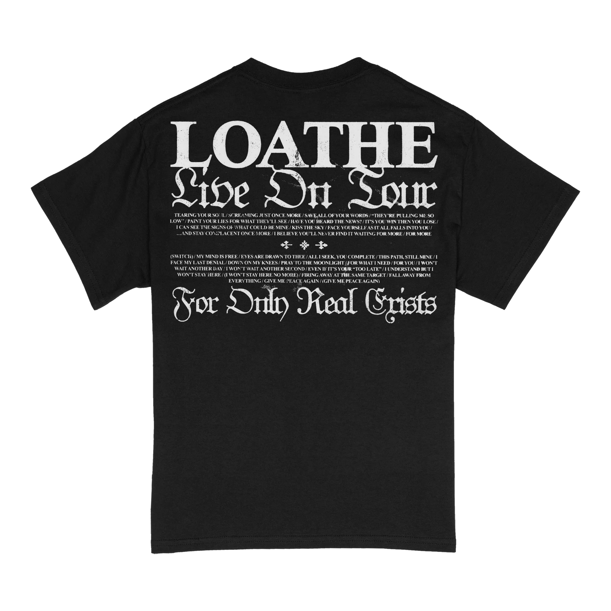 Loathe - Black SB Tour Tee - Image 2