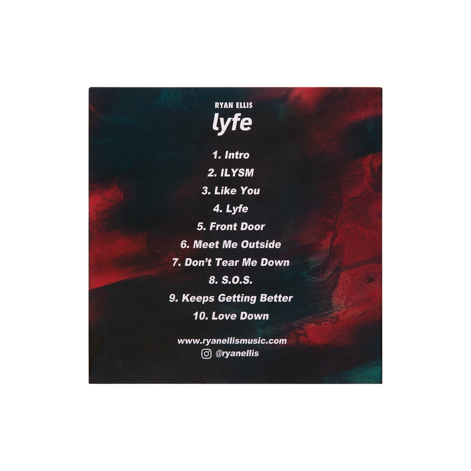 Ryan Ellis - Lyfe CD - Image 3