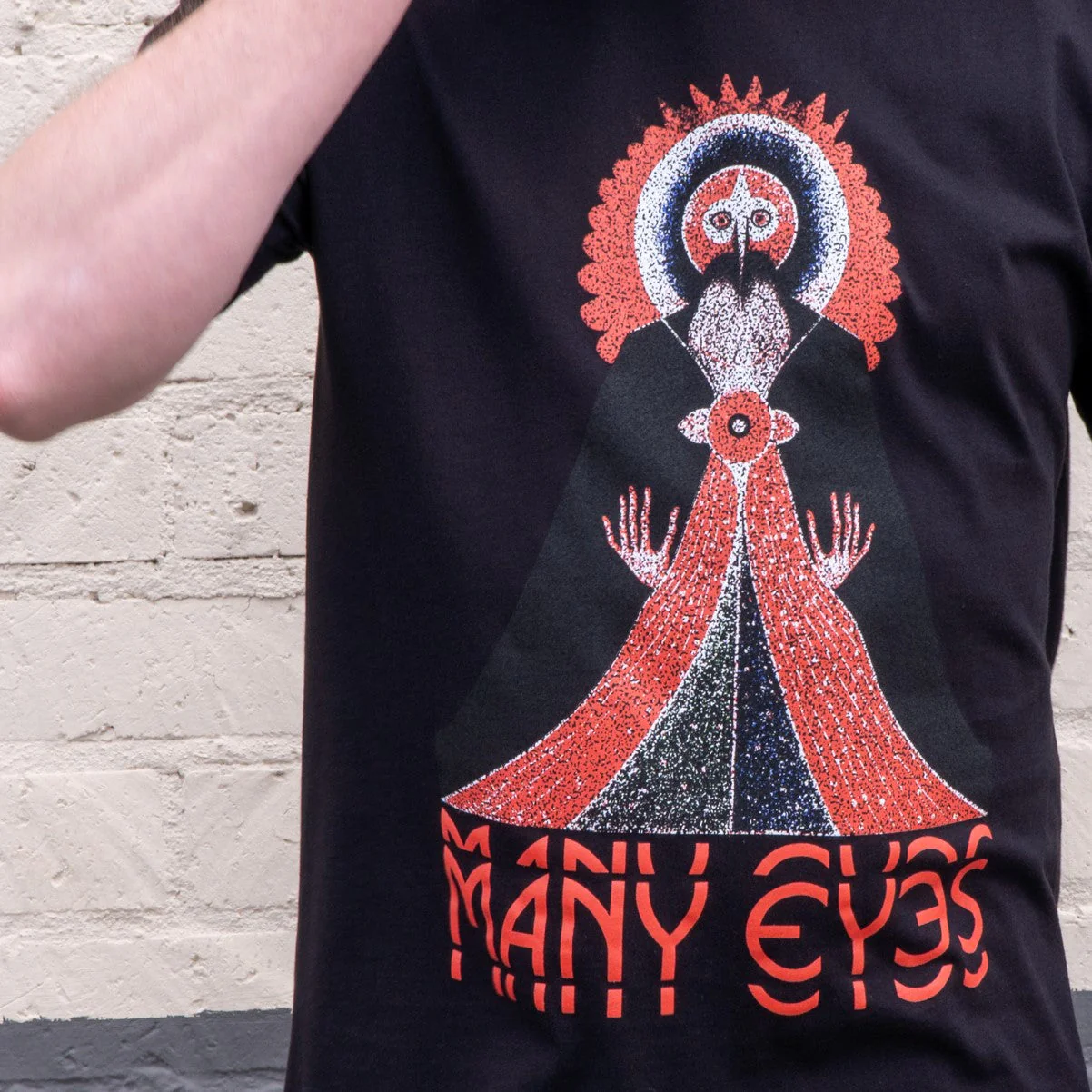 Many Eyes - Mystic Man Tee - Image 3
