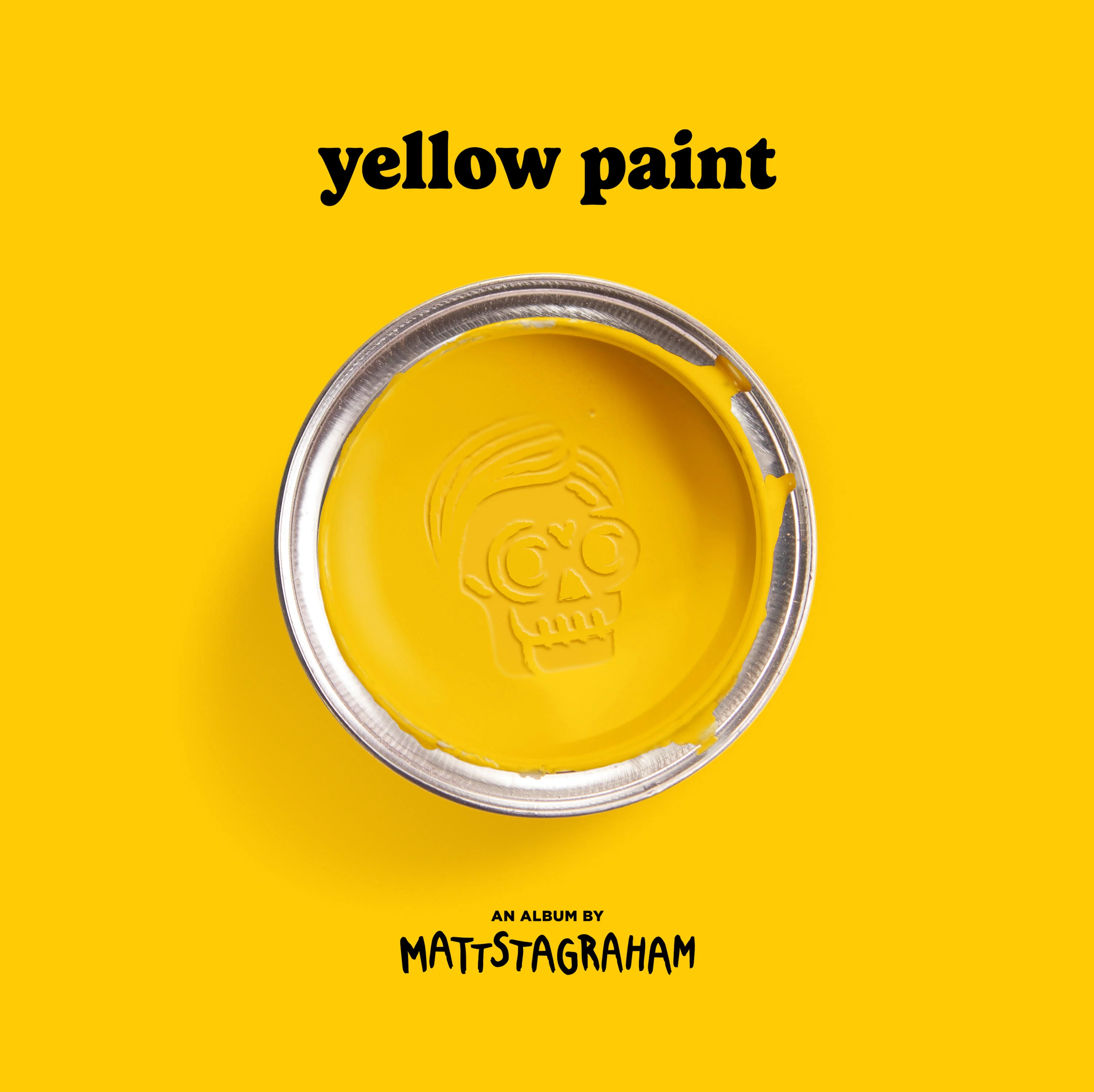 Mattstagraham - “Yellow Paint” 12” Vinyl - Image 2