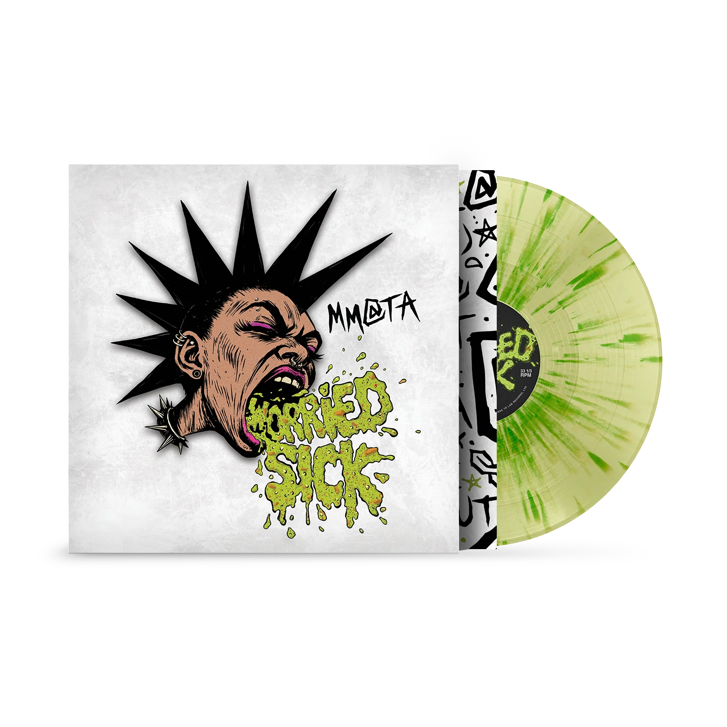 Meet Me @ The Altar - WORRIED SICK Vinyl