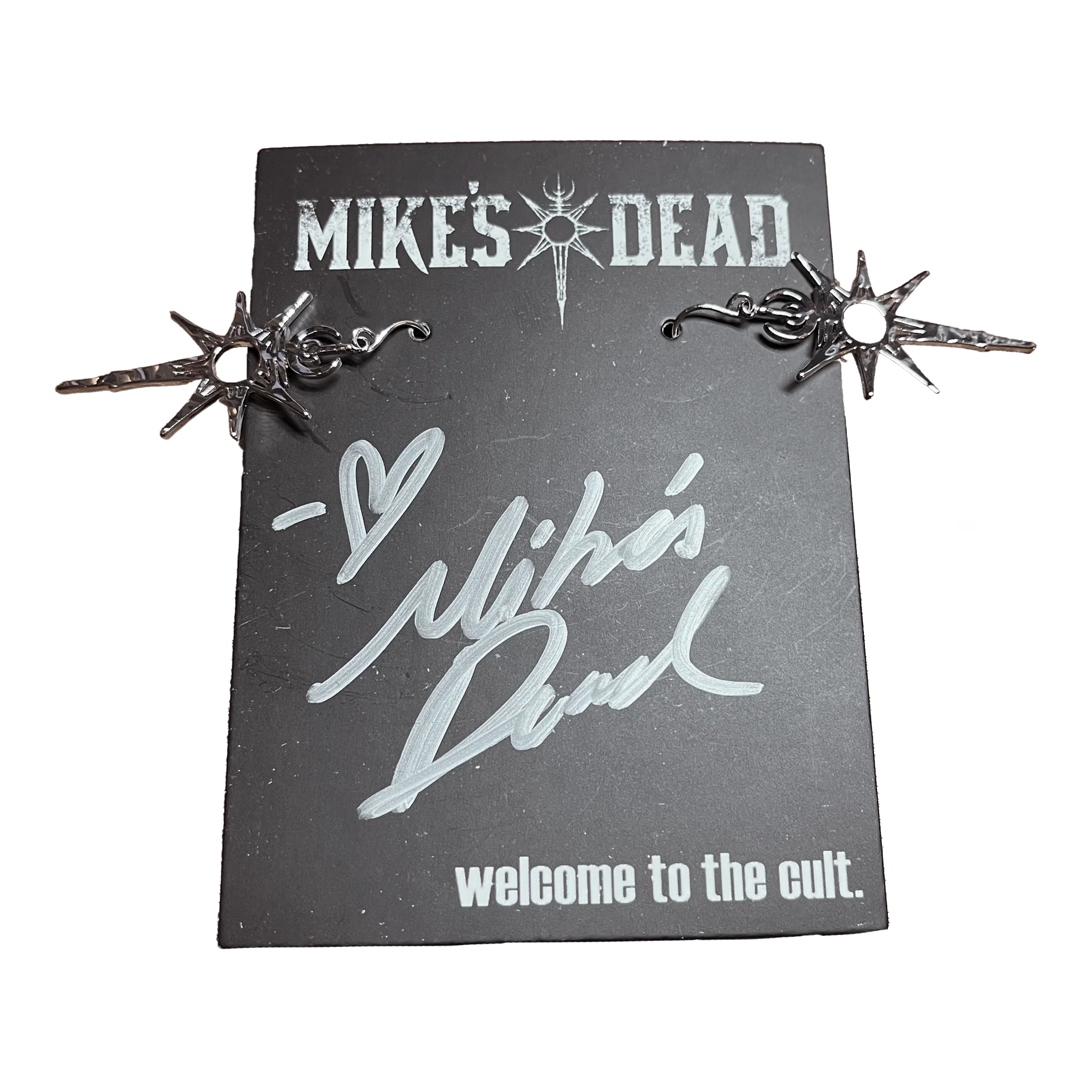 Mike's Dead - Signed Emblem Earrings