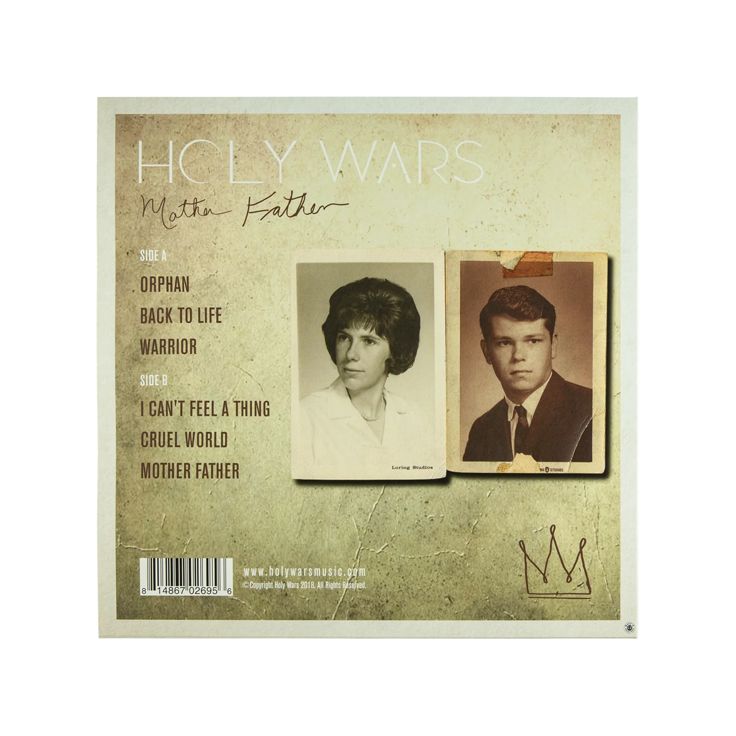 Holy Wars - "Mother Father" LP - Image 3