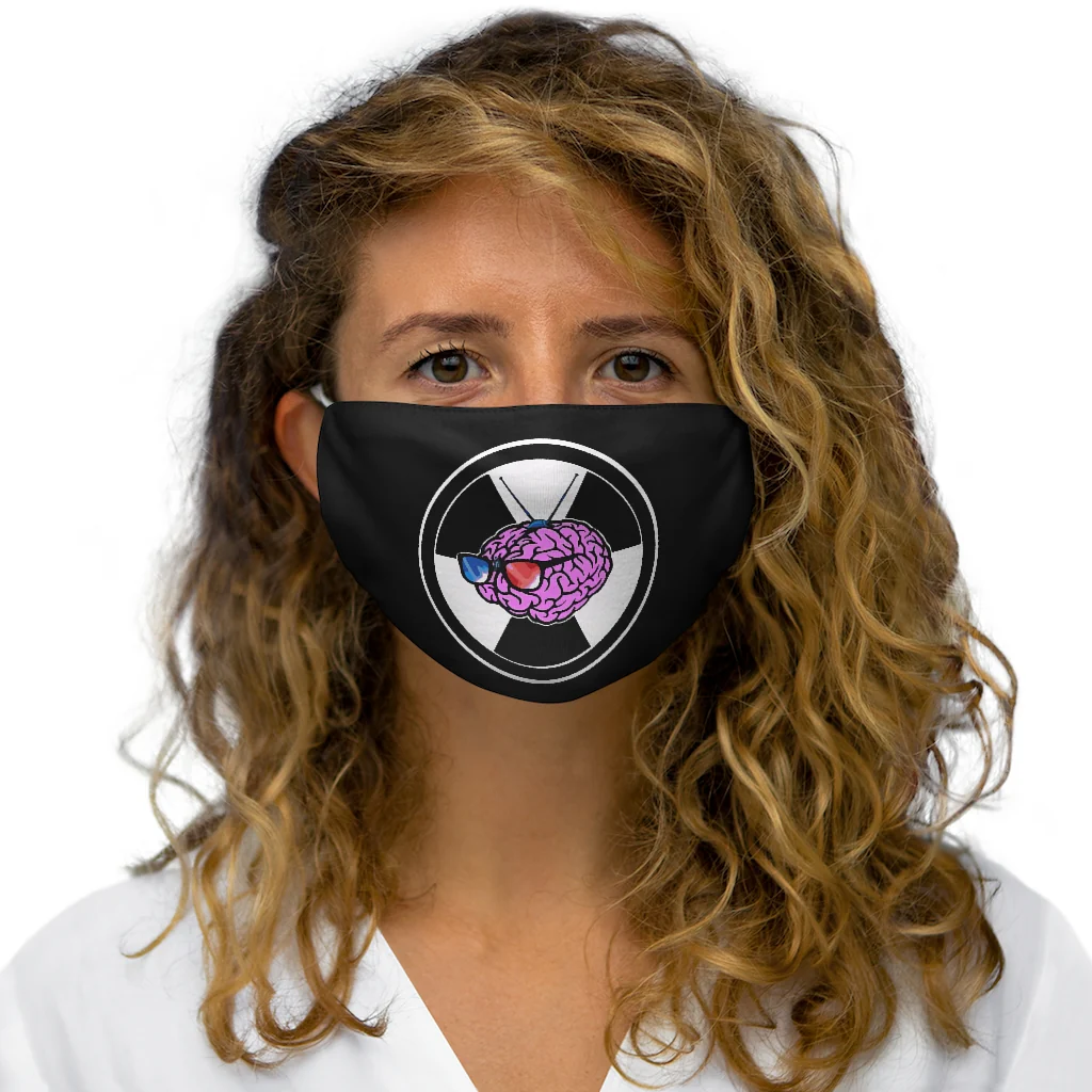 NerdyVision - Brain Logo Face Mask - Image 4