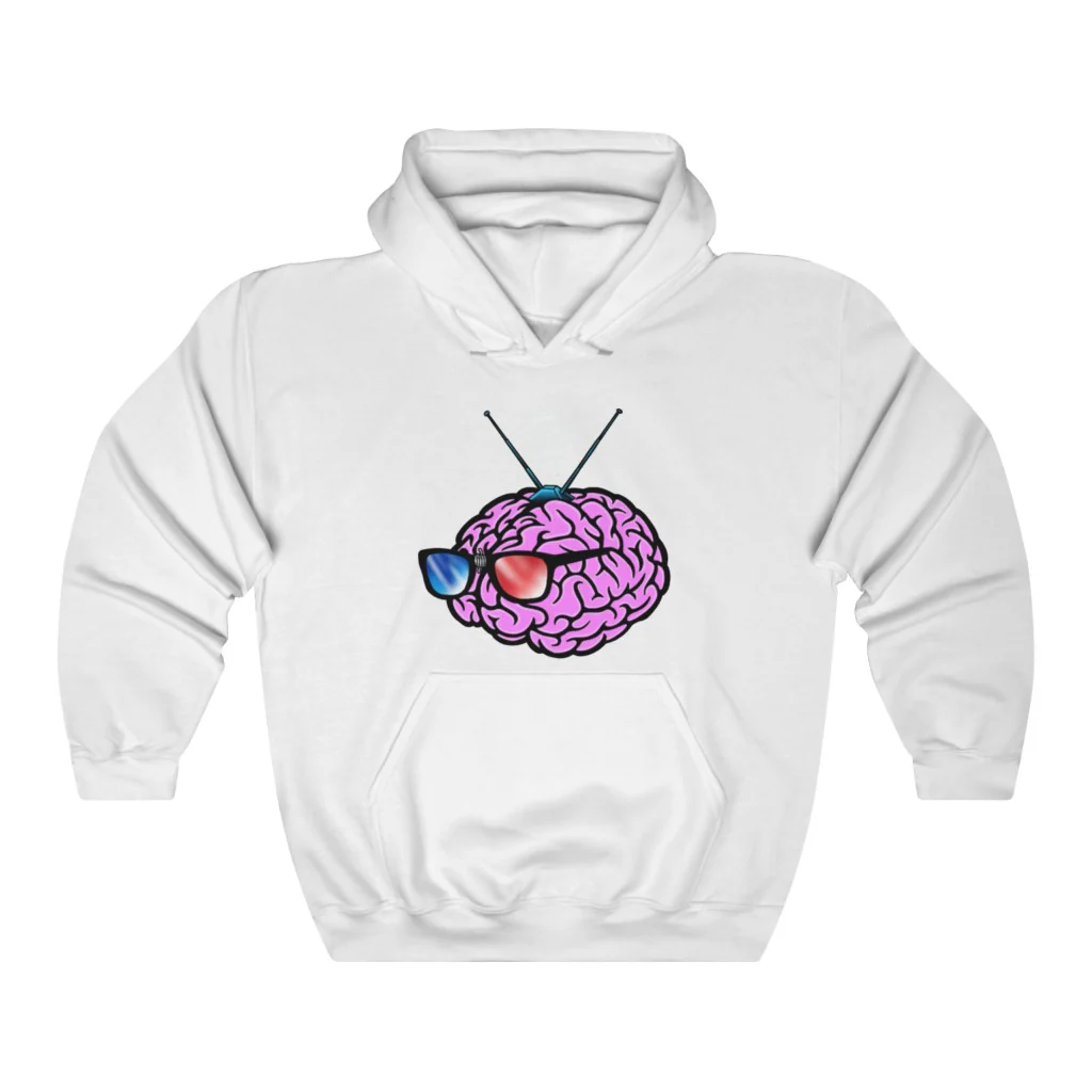 NerdyVision - Brain Logo Hoodie - Image 2