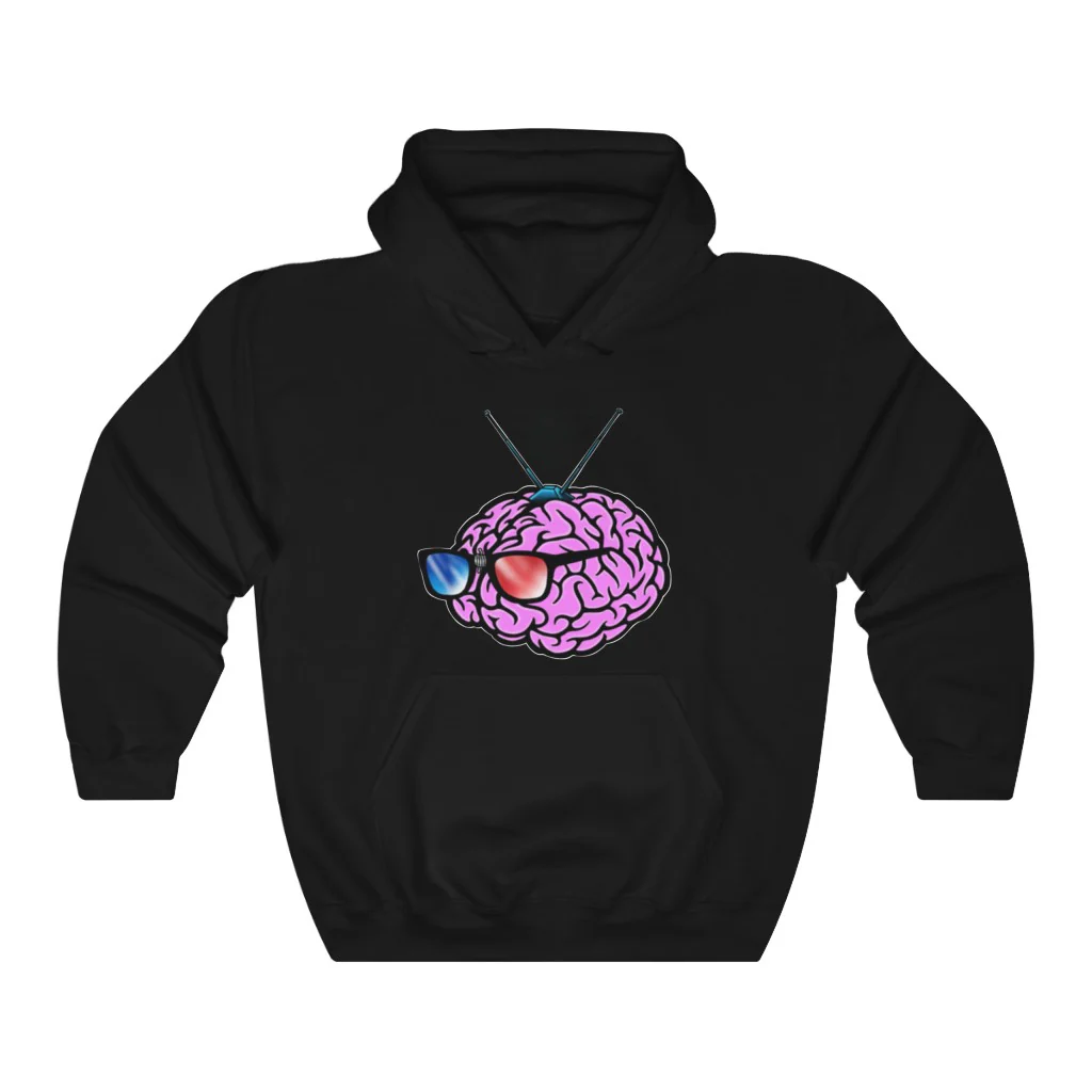 NerdyVision - Brain Logo Hoodie - Image 3