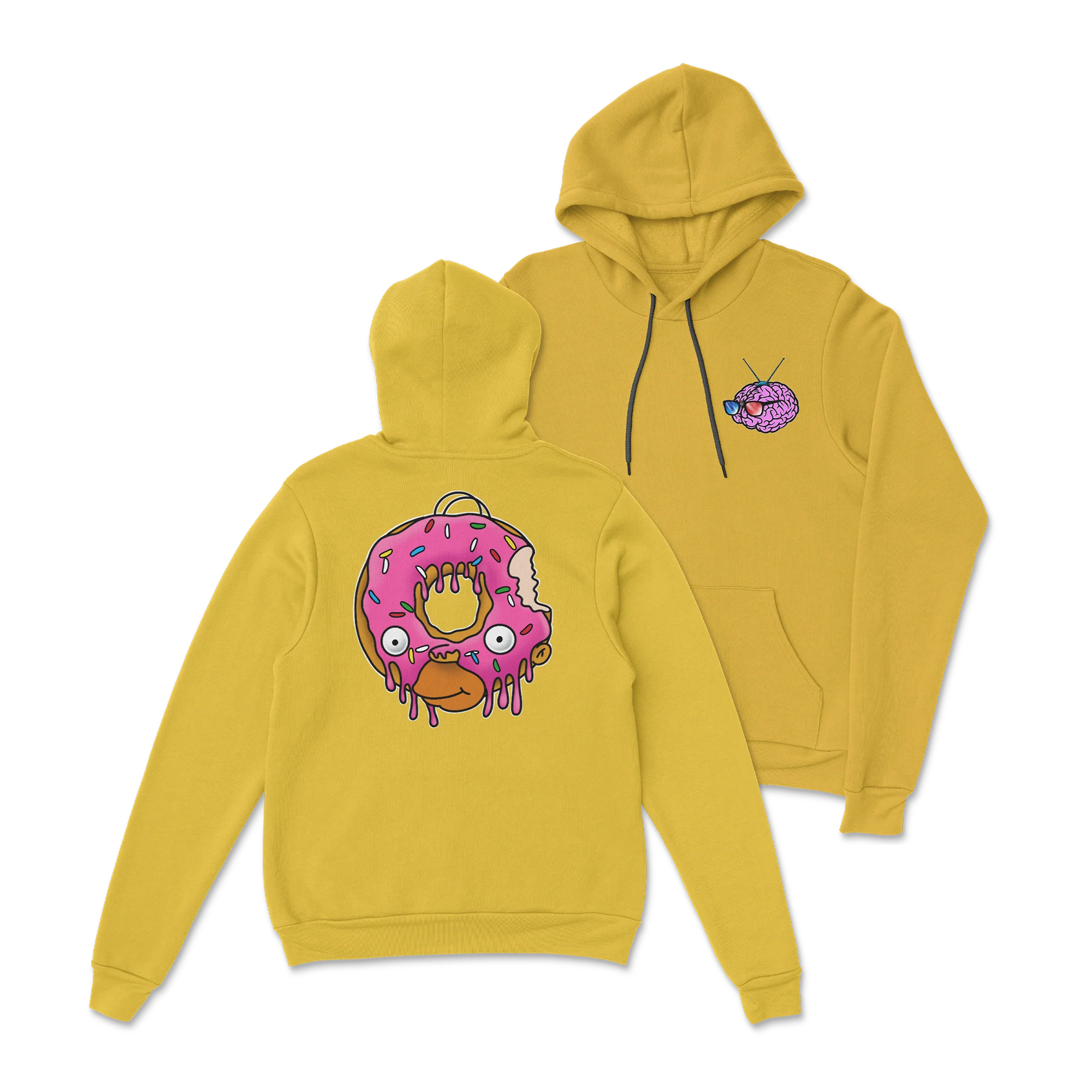 NerdyVision - Donut Head Hoodie