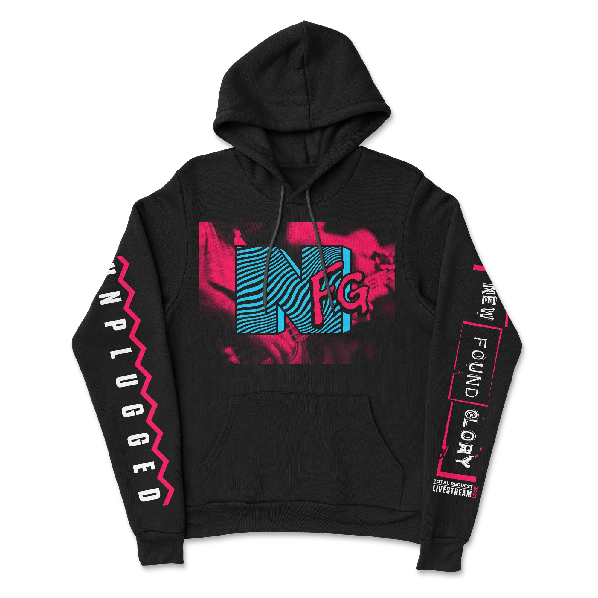 New Found Glory - Black MTV Hoodie