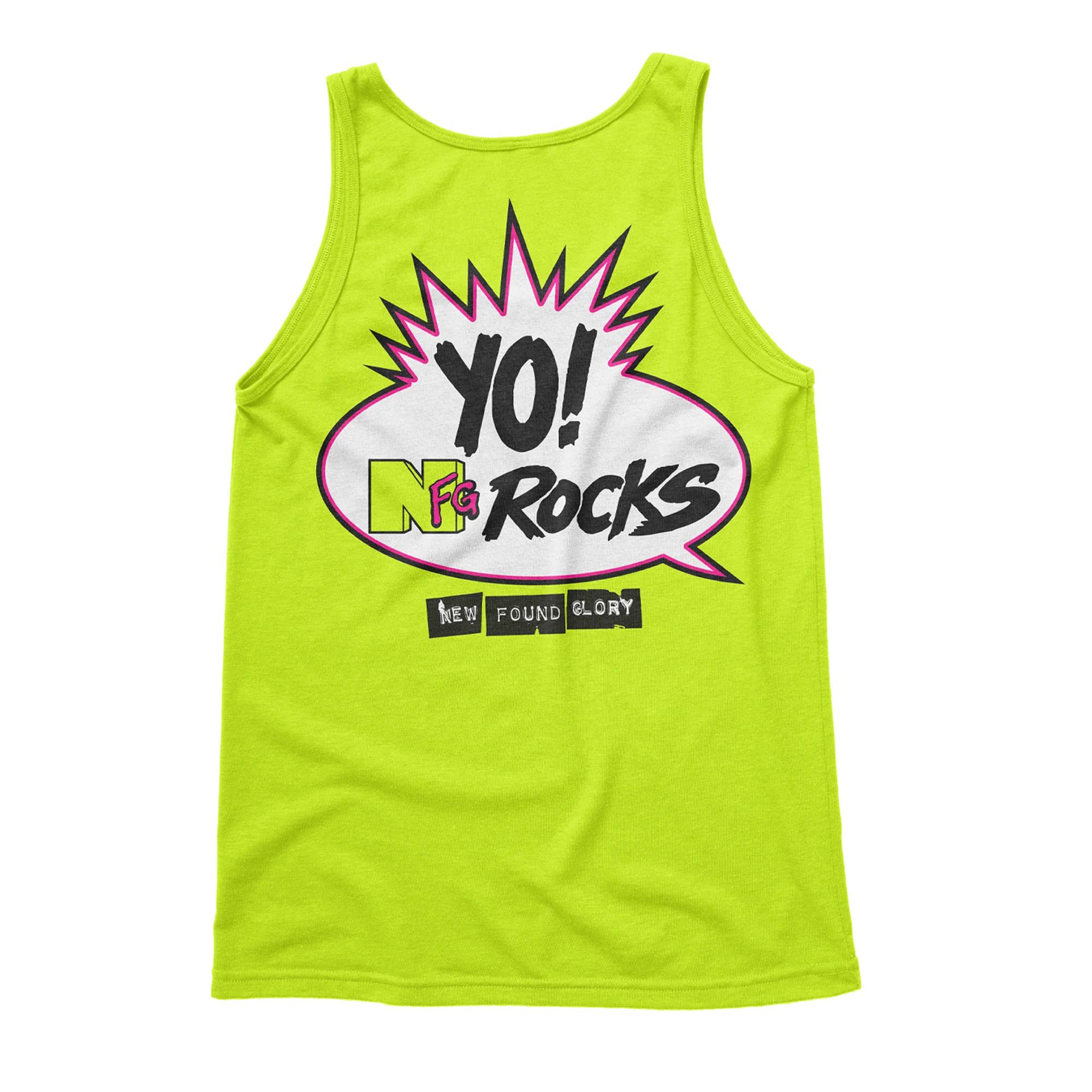 New Found Glory - Neon Green MTV Tank - Image 3
