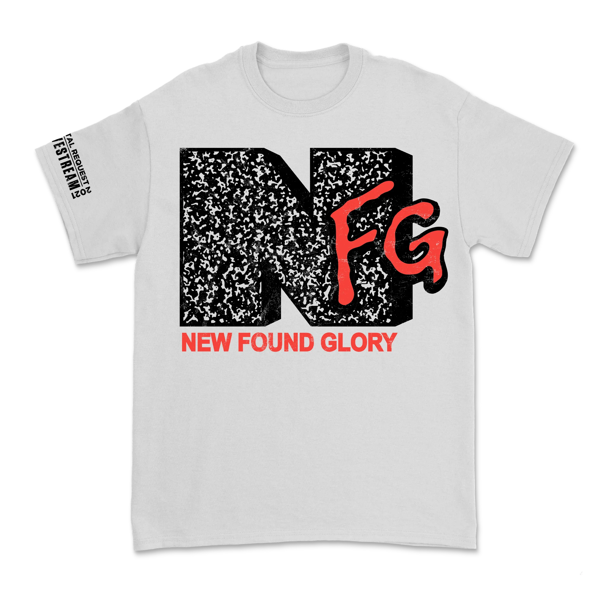 New Found Glory - White MTV Tee