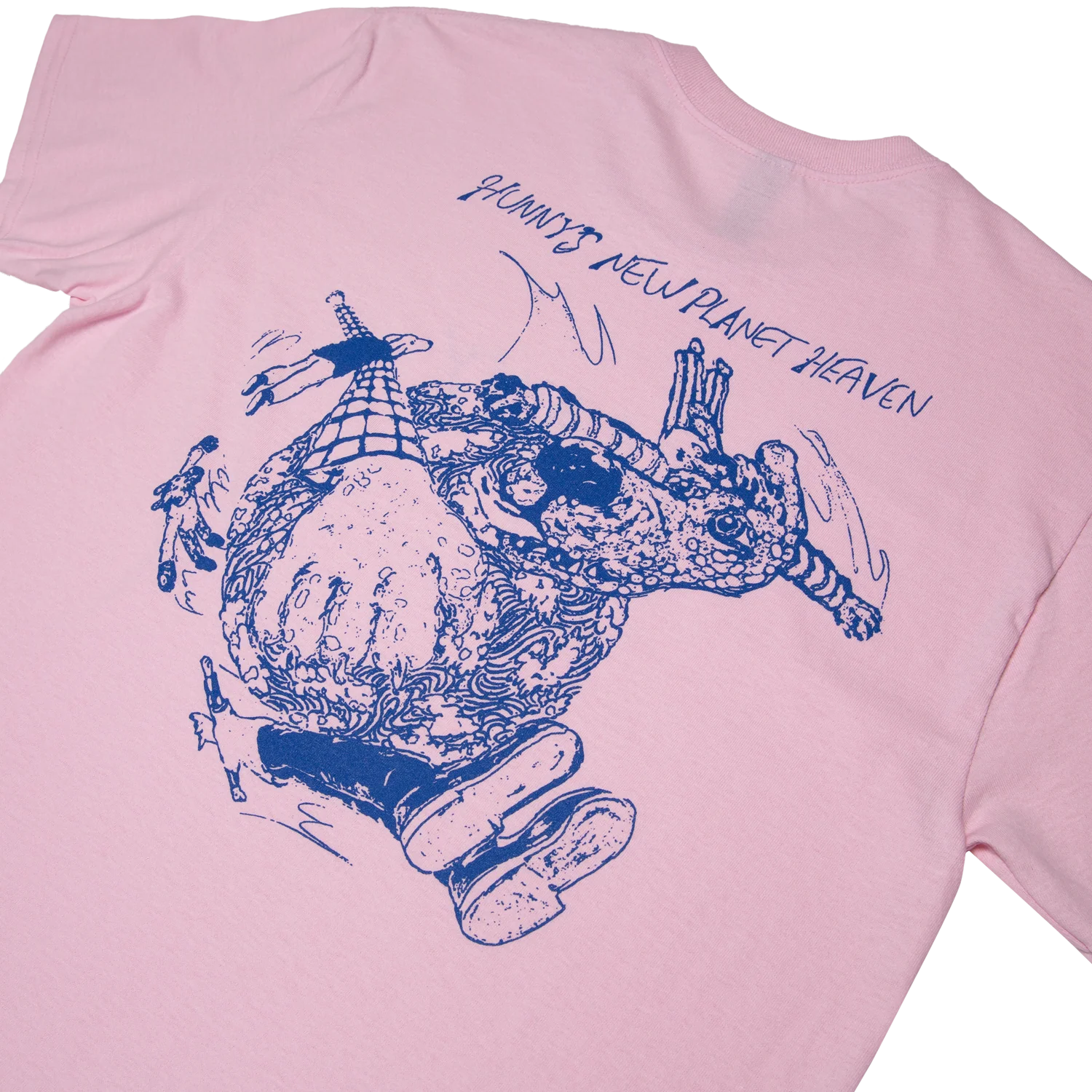 HUNNY - New Planet Heaven Tee - Pink - Image 4