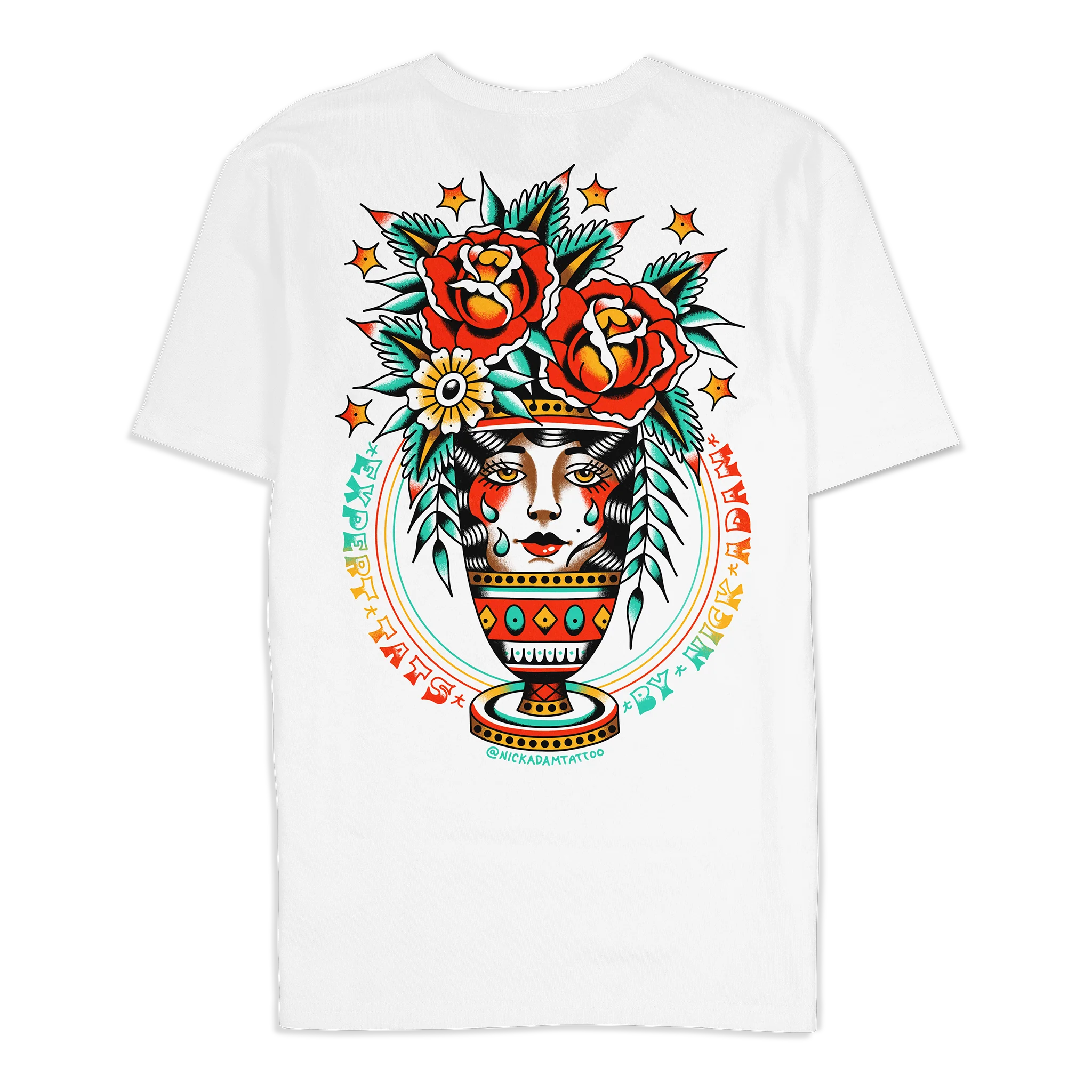 Nick Adam Tattoo - Expert Tats Shirt - Image 3