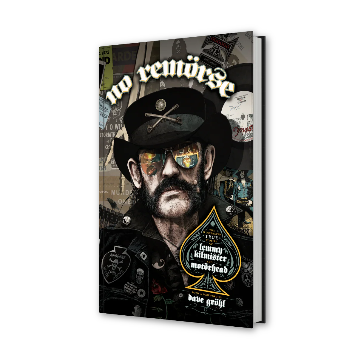 NO REMORSE: THE ILLUSTRATED TRUE STORIES OF LEMMY KILMISTER AND MOTÖRHEAD - STANDARD HARDCOVER - Image 2