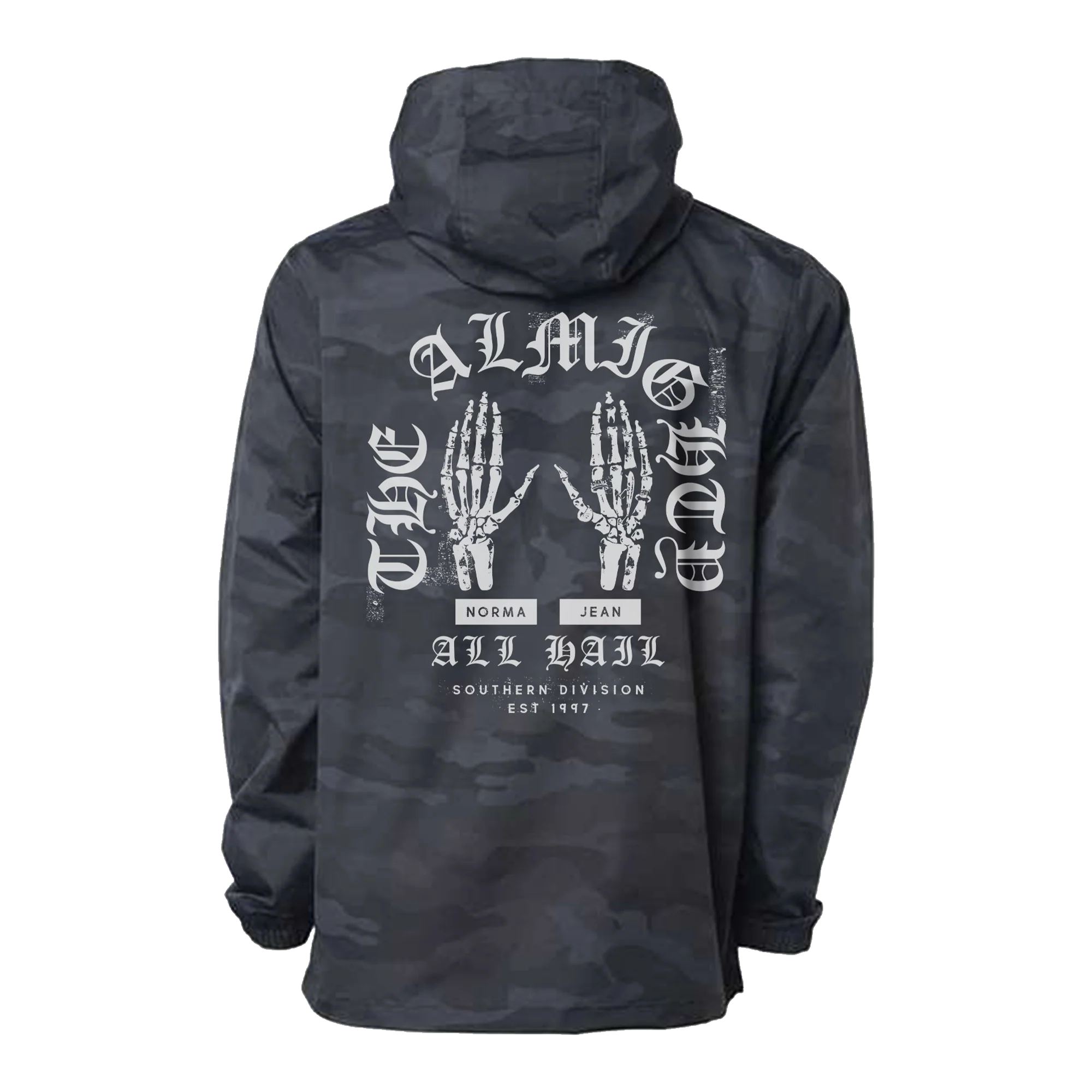 Norma Jean - The Almighty Norma Jean Black Camo Anorak Jacket - Image 3