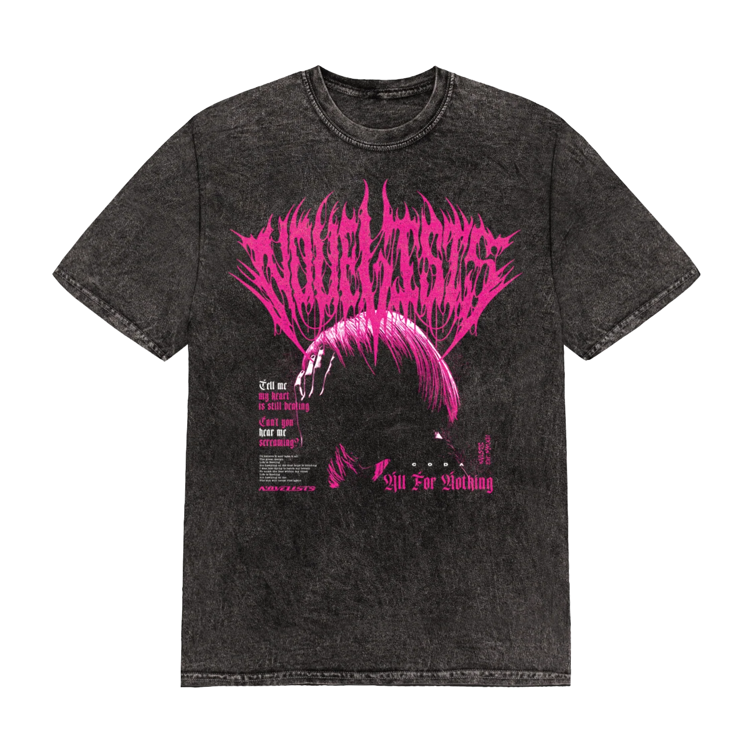 Novelists - All For Nothing Tee