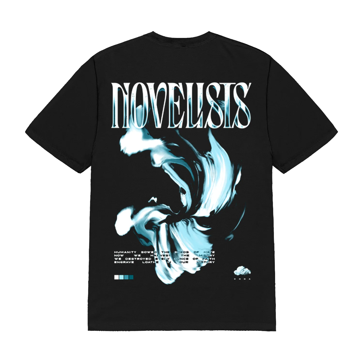 Novelists - CODA Paint Tee - Image 2