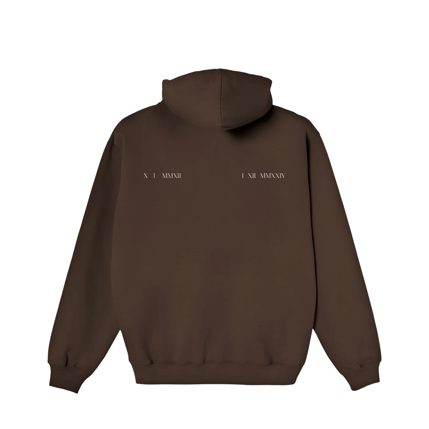 ISSUES - Numerals Brown Hoodie - Image 2