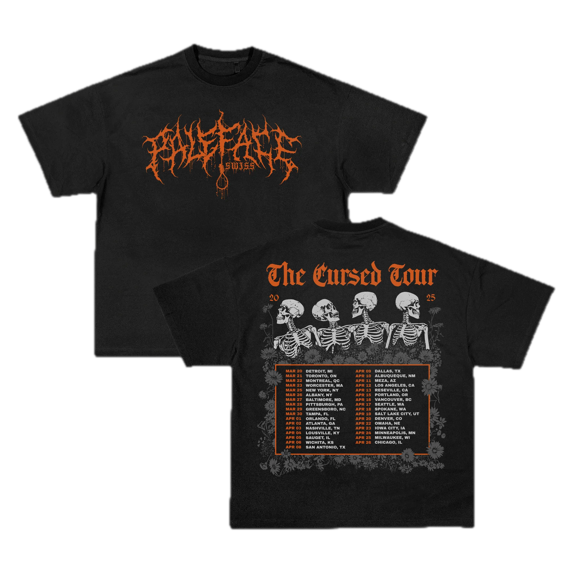 Paleface Swiss - 2025 US Tour T-Shirt