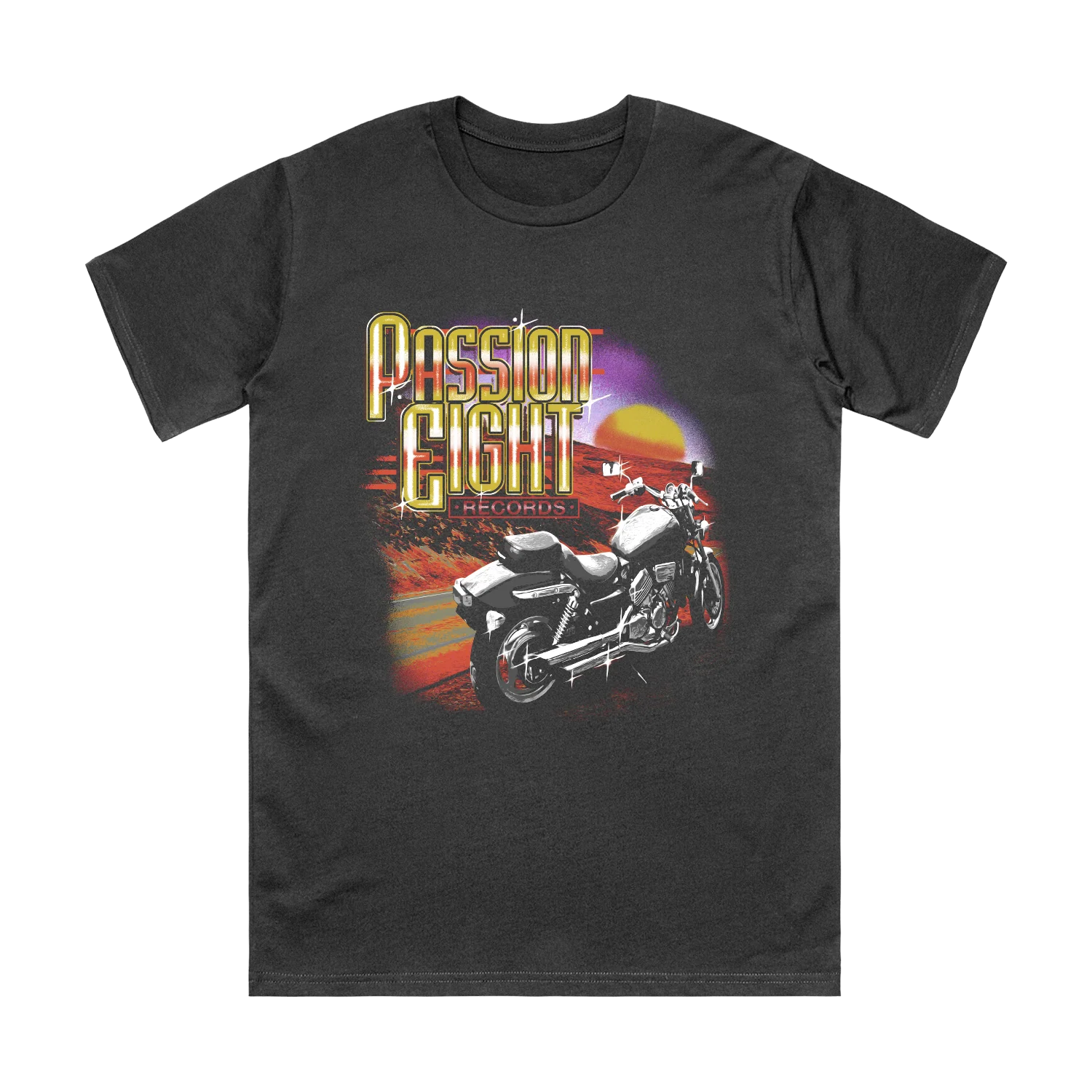 Passion Eight Records - Shallow Truths - Motorcycle Tee