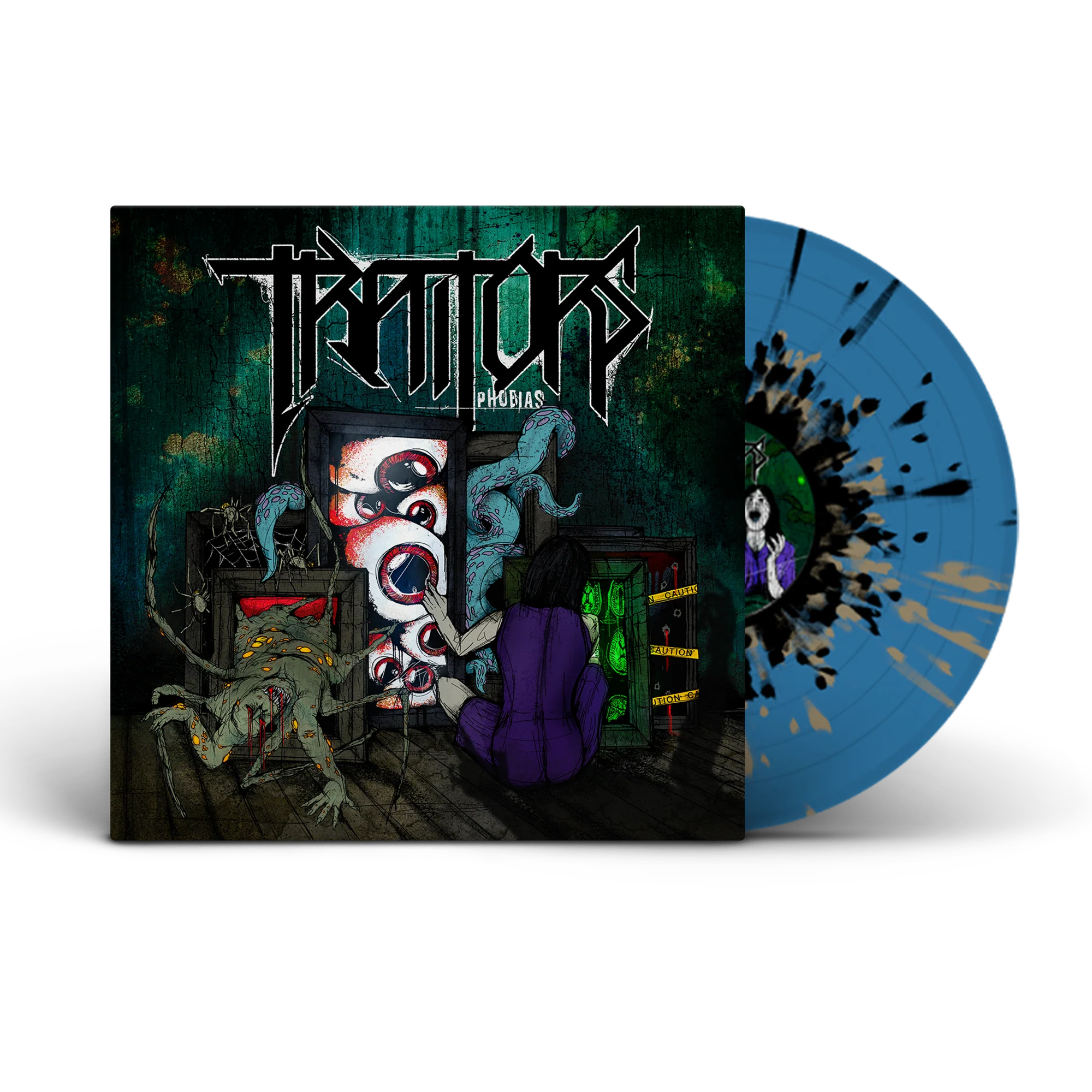 Phobias LP - Blue Splatter *Limited to 500*