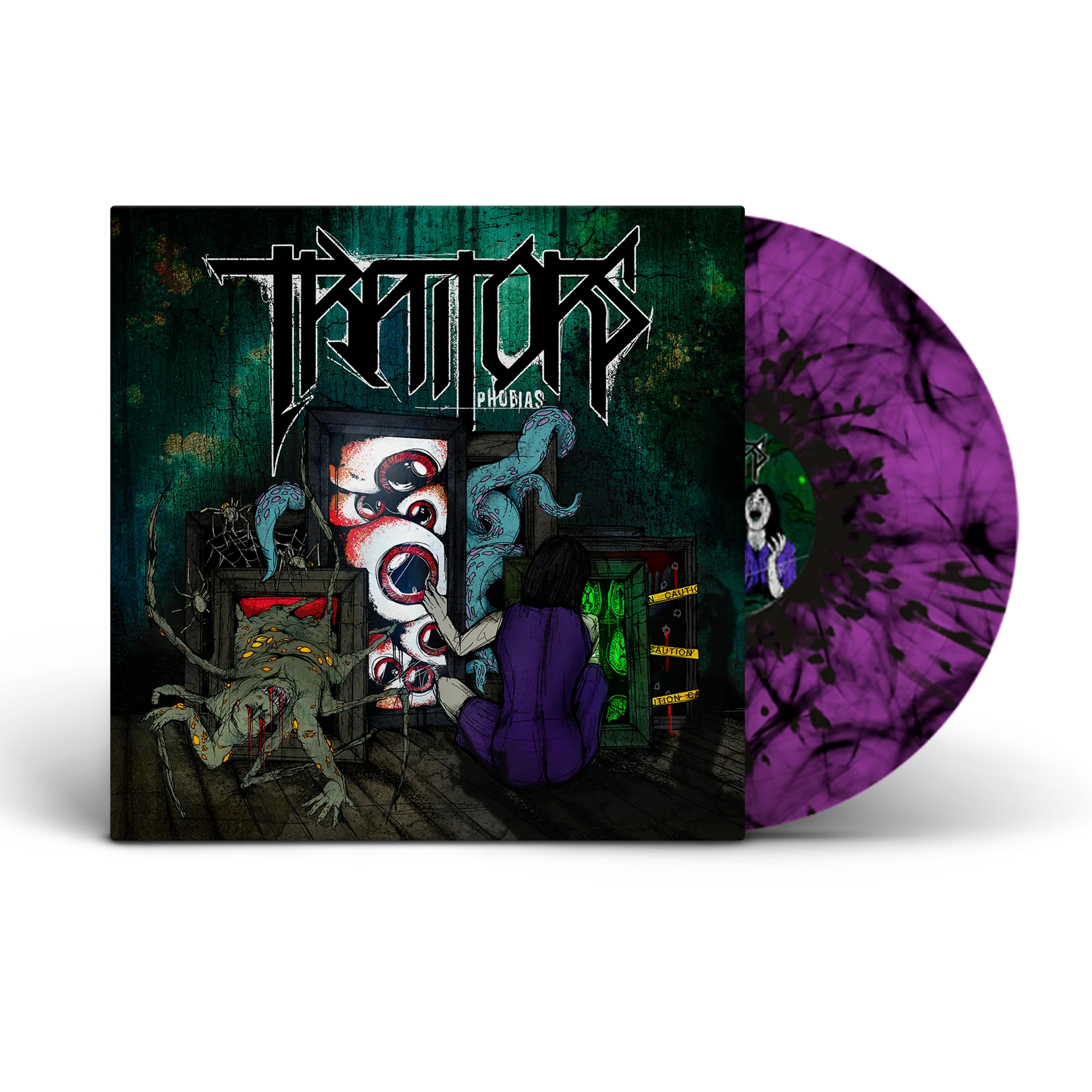 Phobias LP - Purple & Black Haze