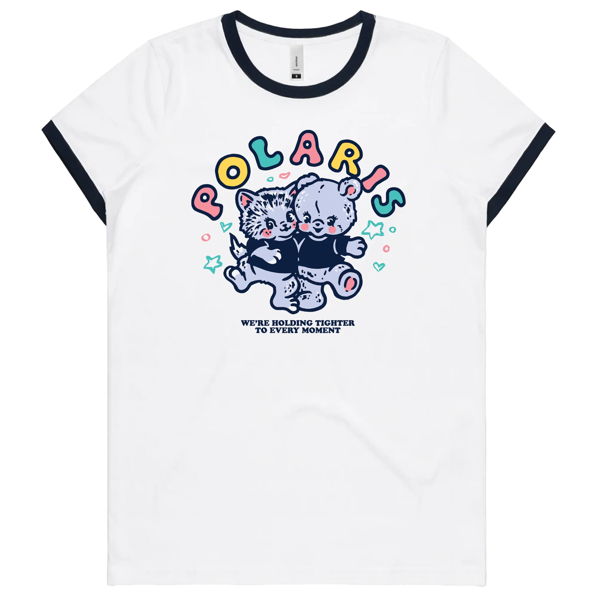 Polaris - Cute Women's Ringer Tee