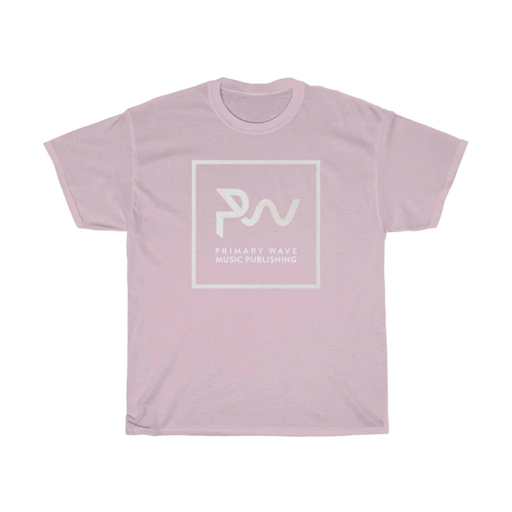 Primary Wave - White Icon Tee