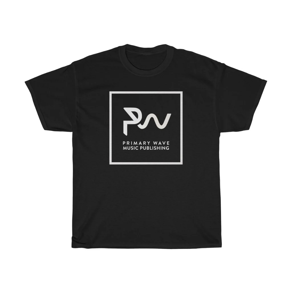 Primary Wave - White Icon Tee - Image 2