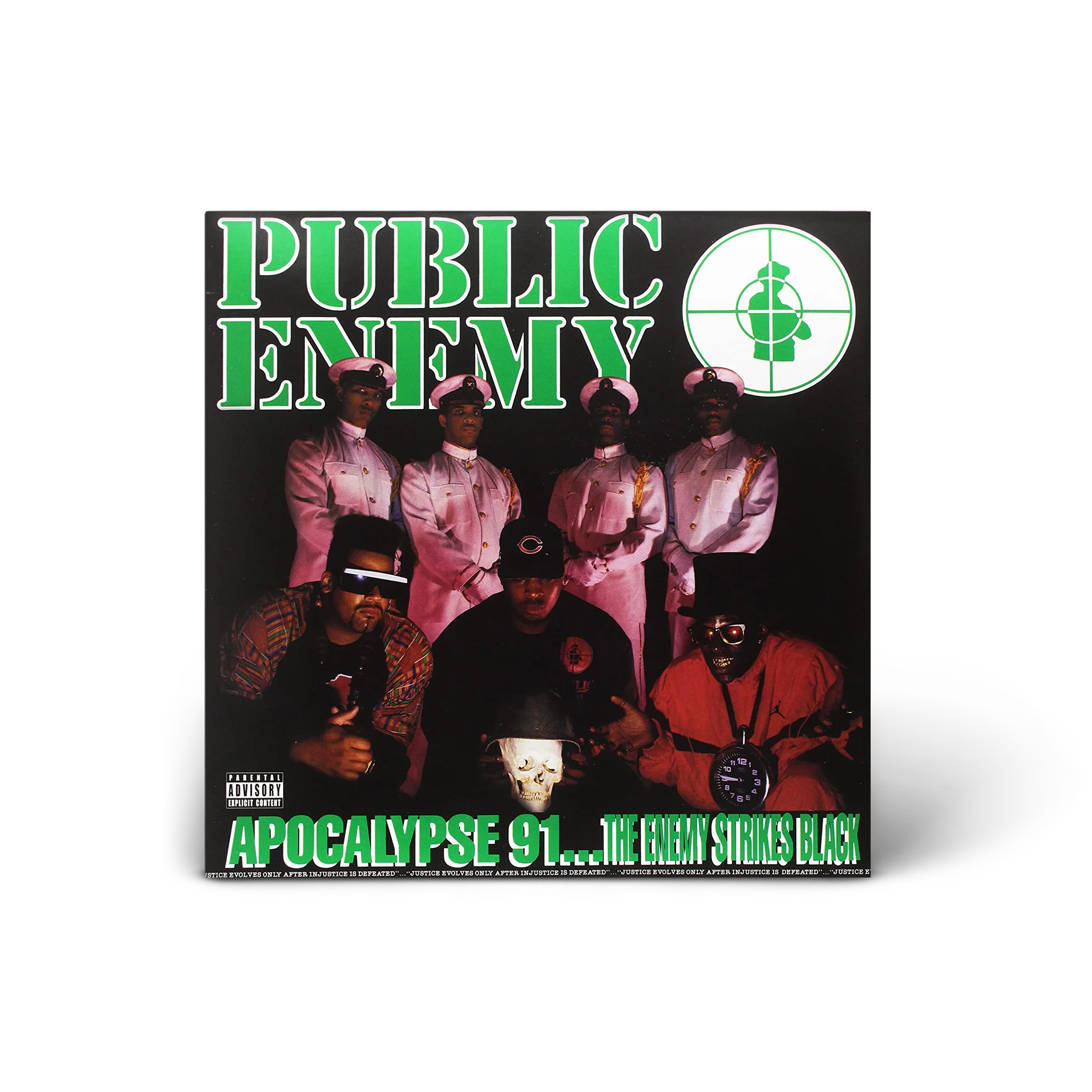 Public Enemy - 'Apocalypse 91: The Enemy Strikes Black' LP on Limited Edition Translucent Green Vinyl