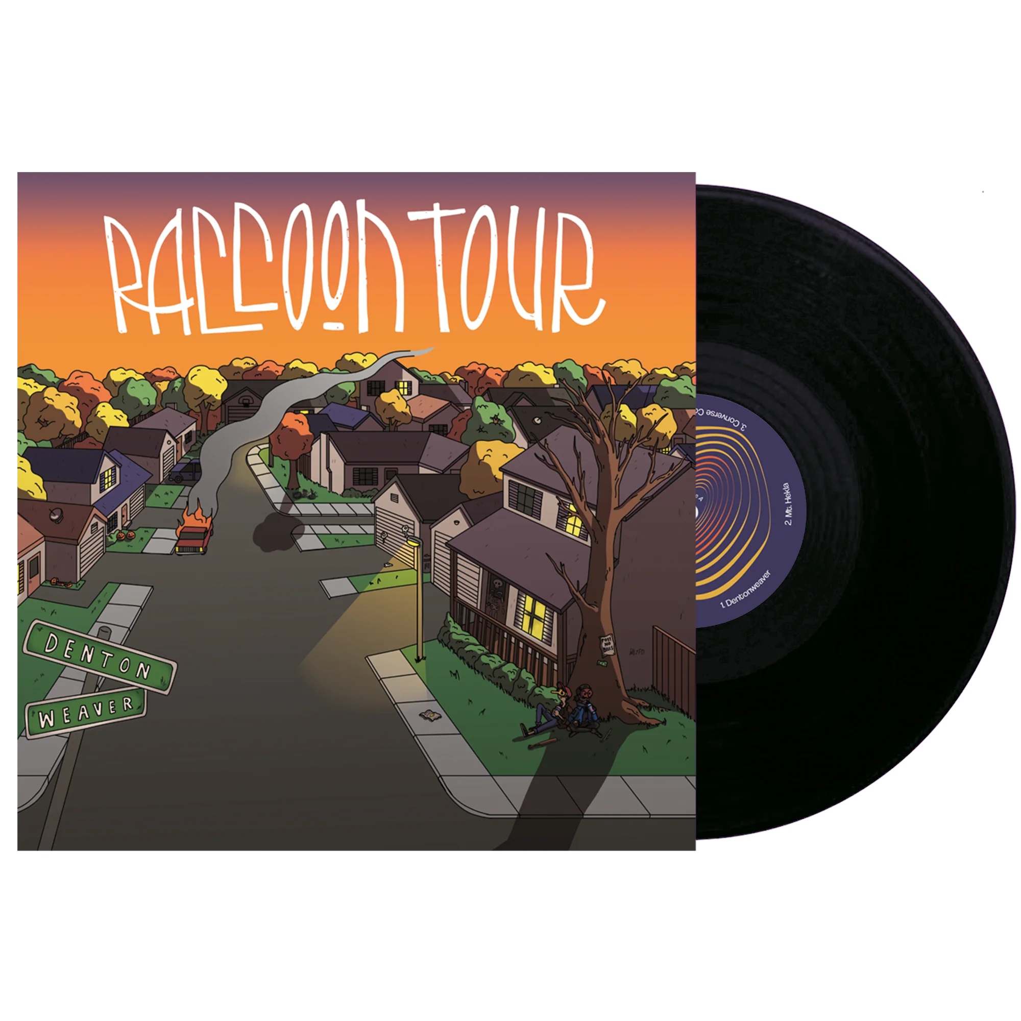 Raccoon Tour - The Dentonweaver 12" Vinyl - Image 3