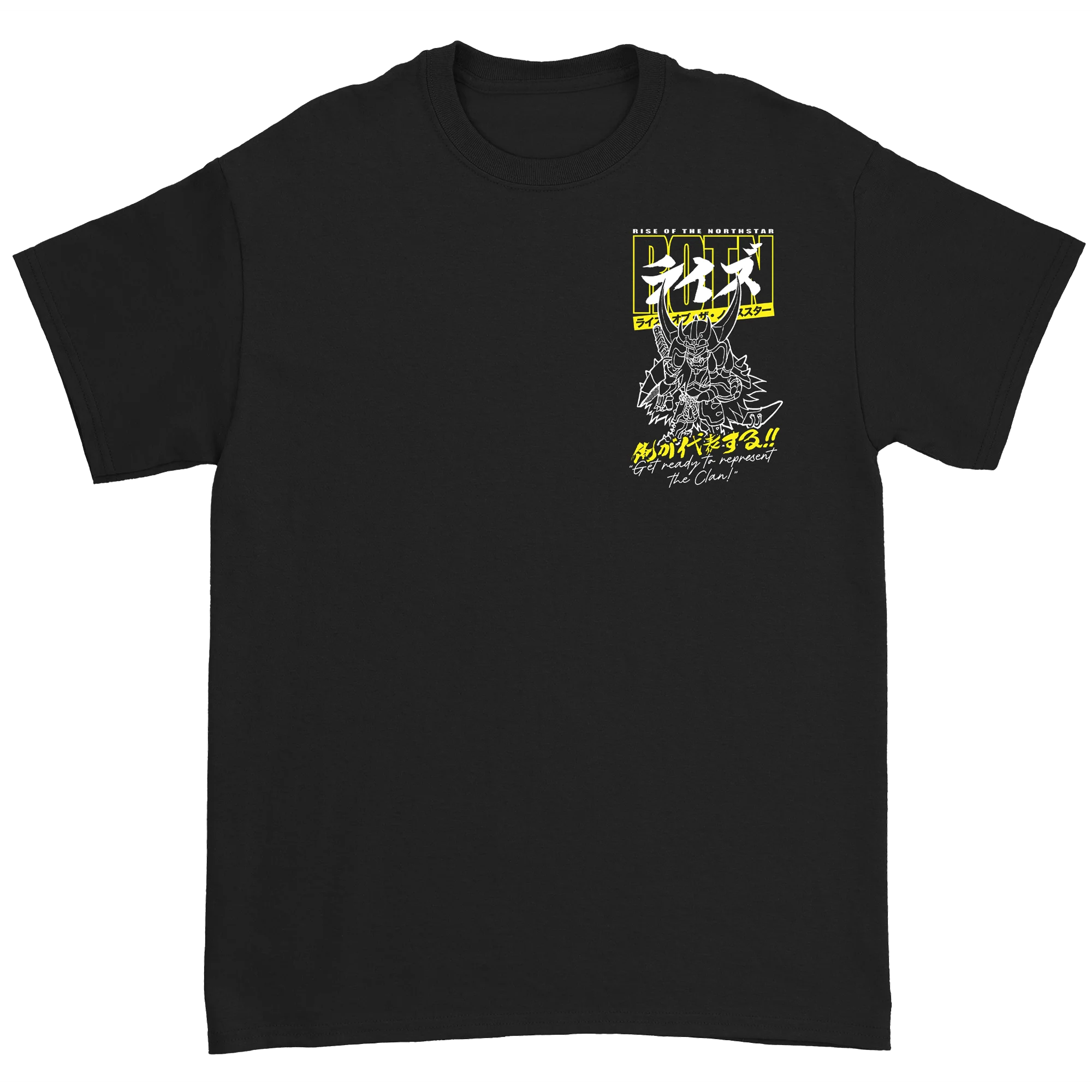 Rise Of The Northstar - Represent The Clan Black T-Shirt - Image 2
