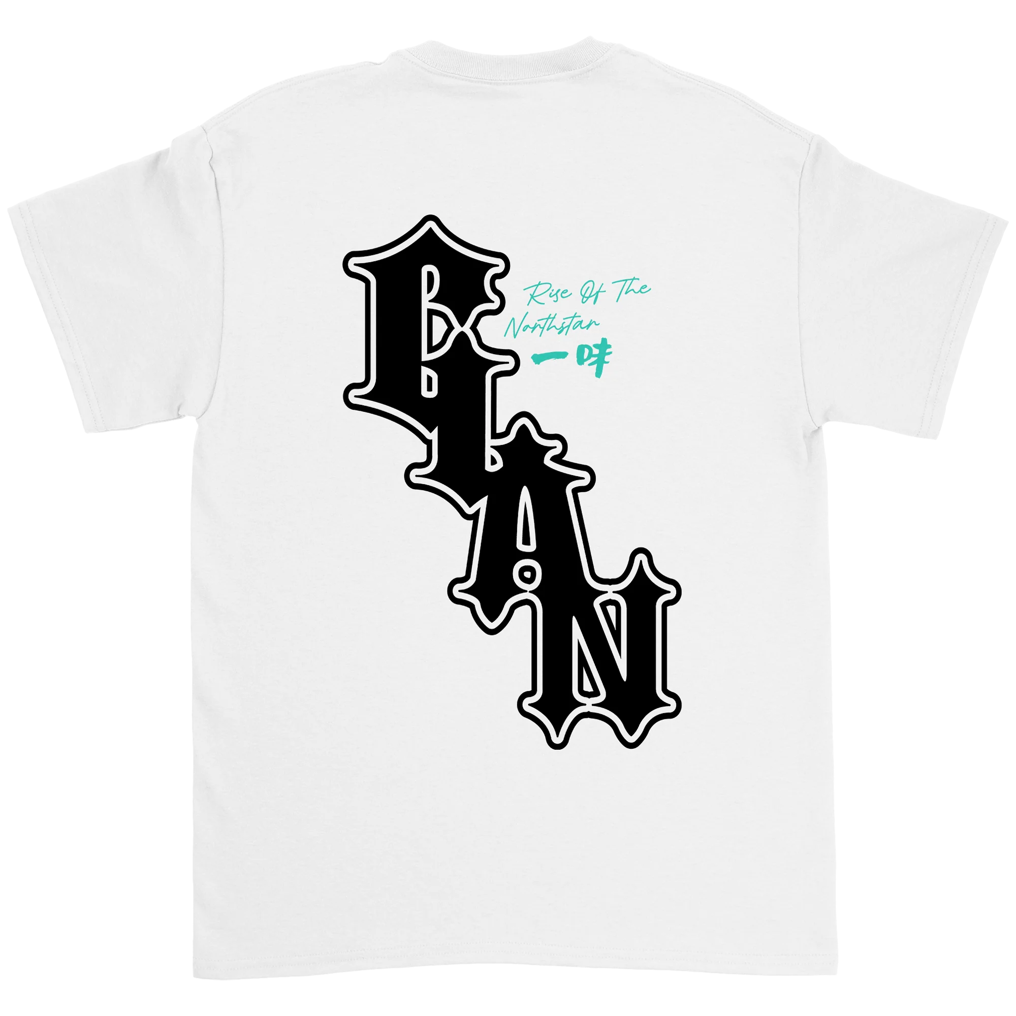 Rise Of The Northstar - Represent The Clan White T-Shirt - Image 3