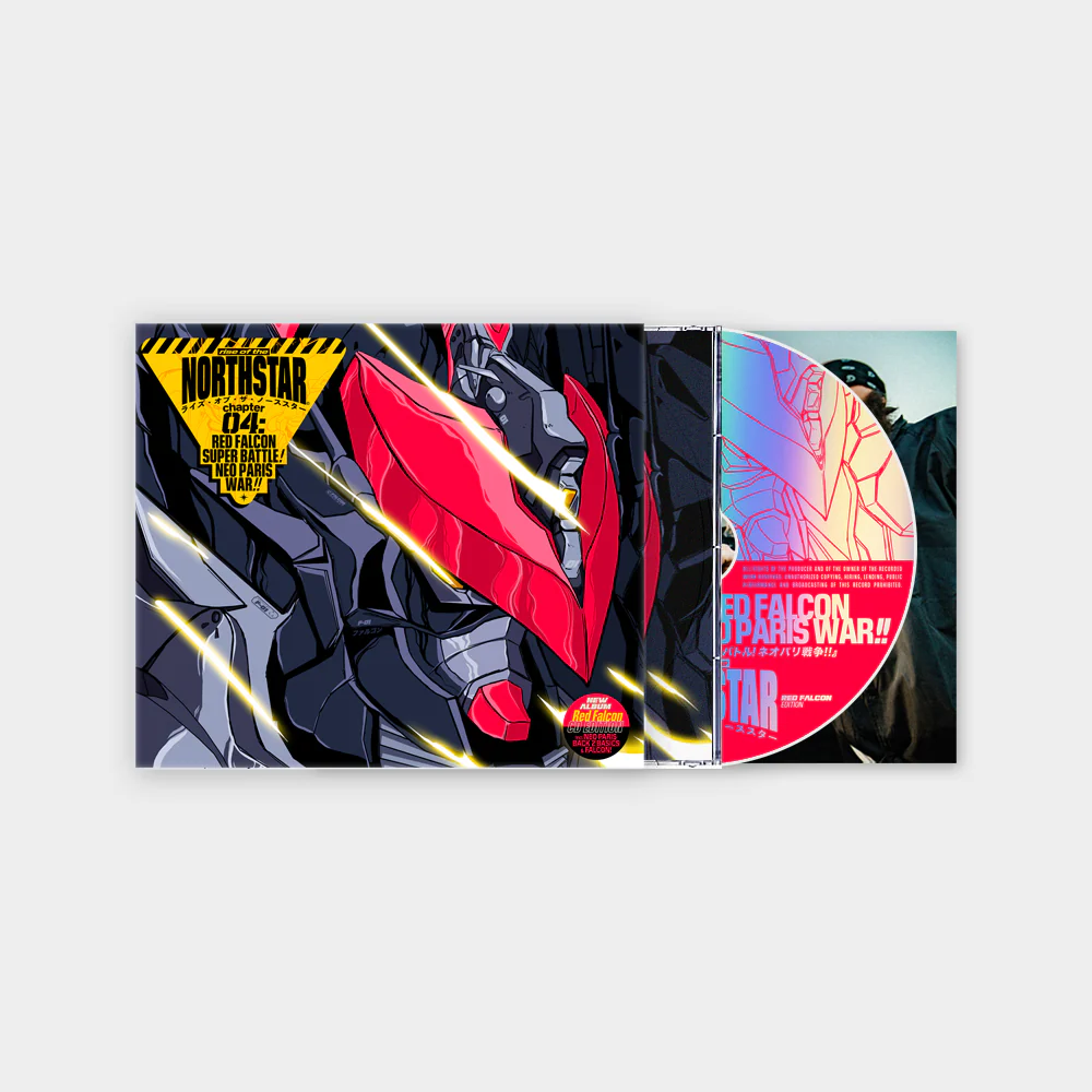 Rise Of The Northstar - C4 : RED FALCON SUPER BATTLE! NEO PARIS WAR!!" CD ALBUM [RED FALCON EDITION] - Image 2
