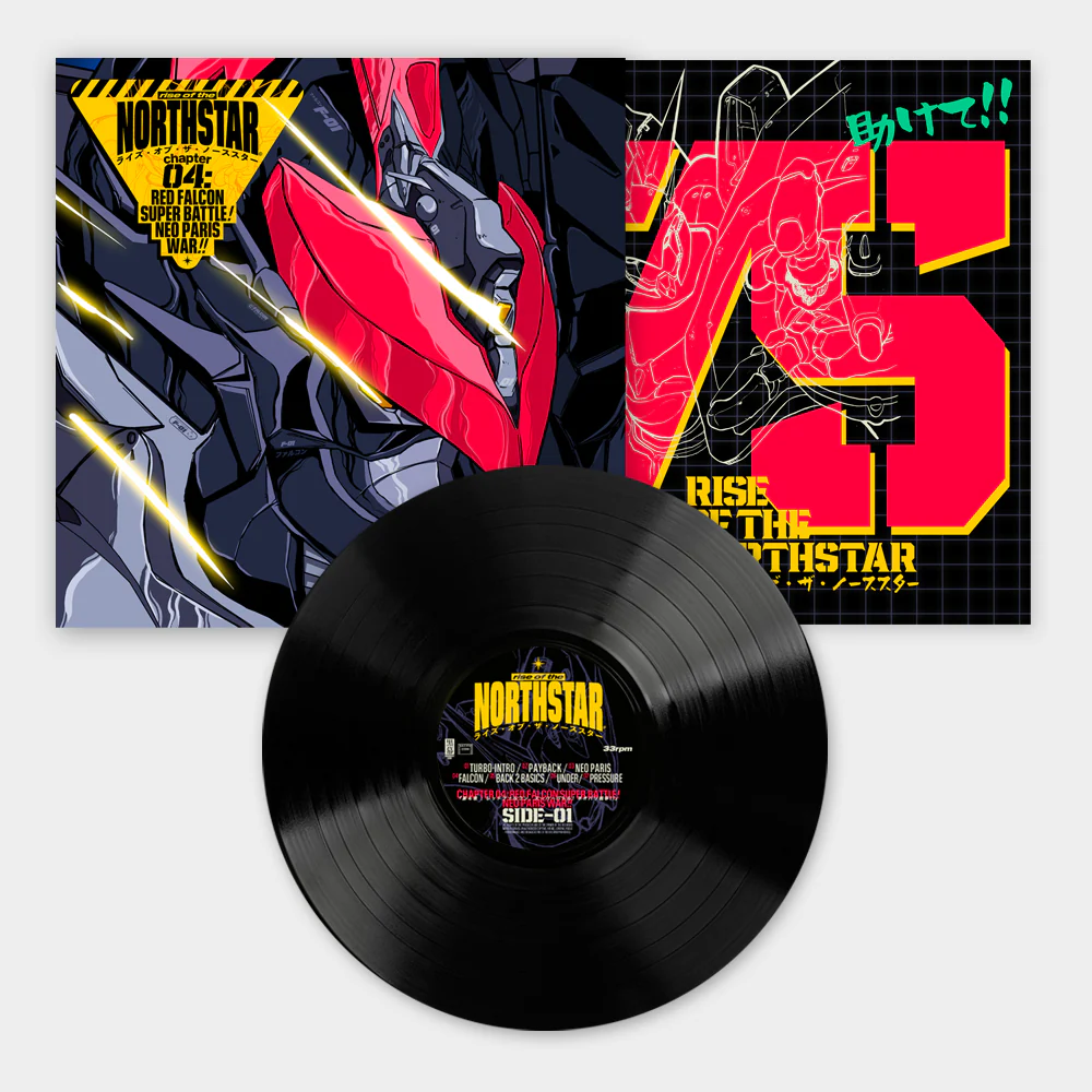 Rise Of The Northstar - C4 : RED FALCON SUPER BATTLE! NEO PARIS WAR!!" LP ALBUM [BLACK EDITION] - Image 2
