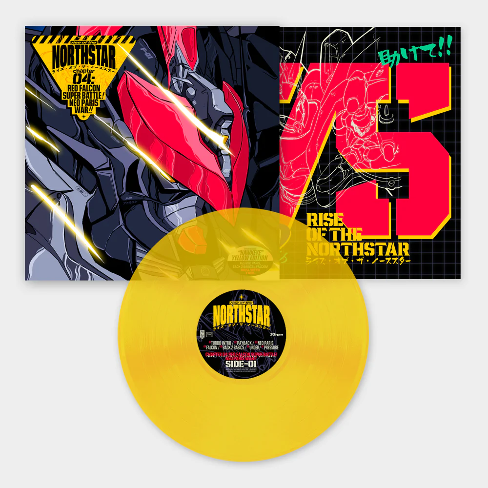 Rise Of The Northstar - C4 : RED FALCON SUPER BATTLE! NEO PARIS WAR!!" LP ALBUM [HAWKEYE EDITION] - Image 2